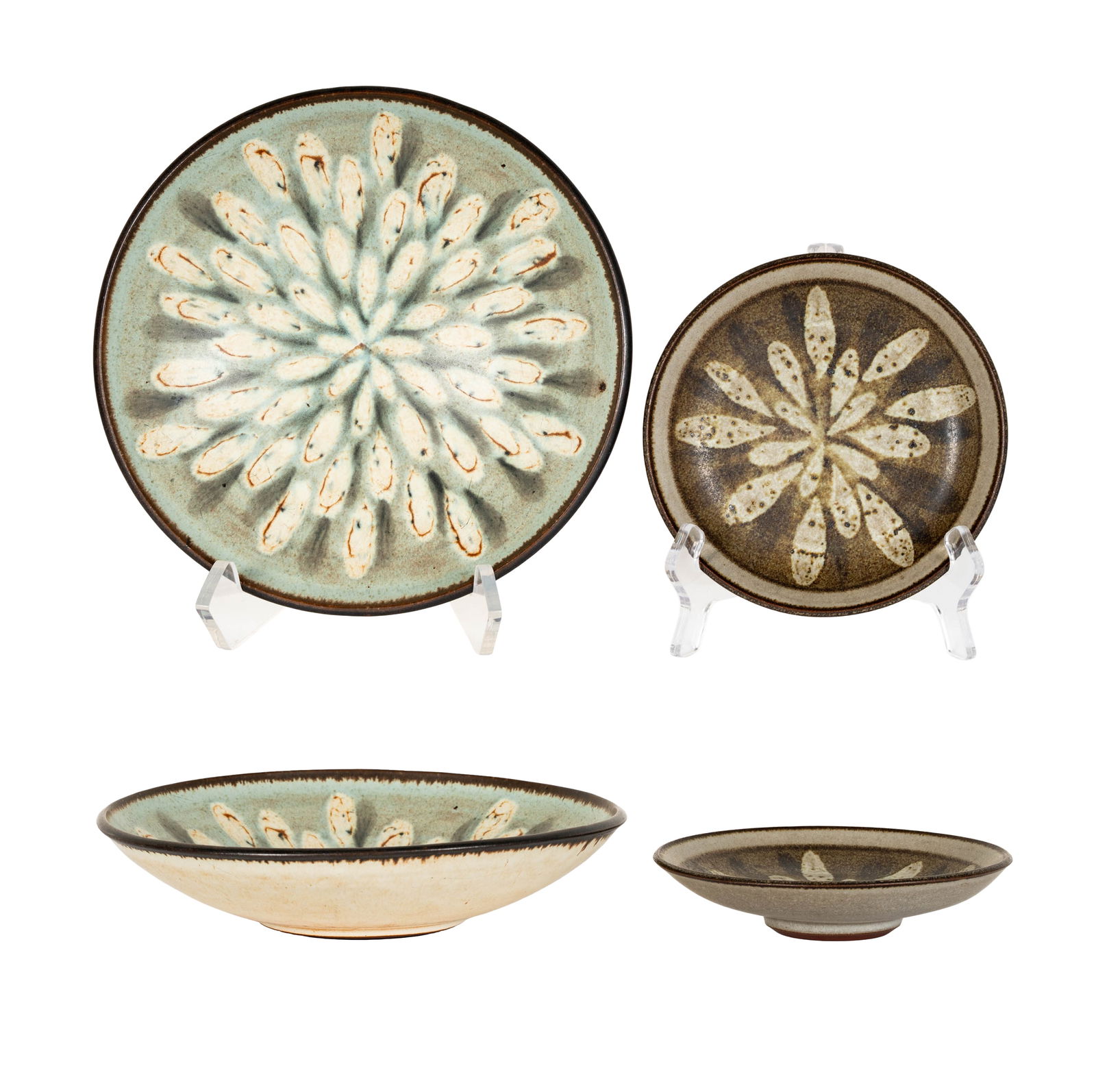 Harrison McIntosh (1914-2016): Two Dishes (1 of 15)