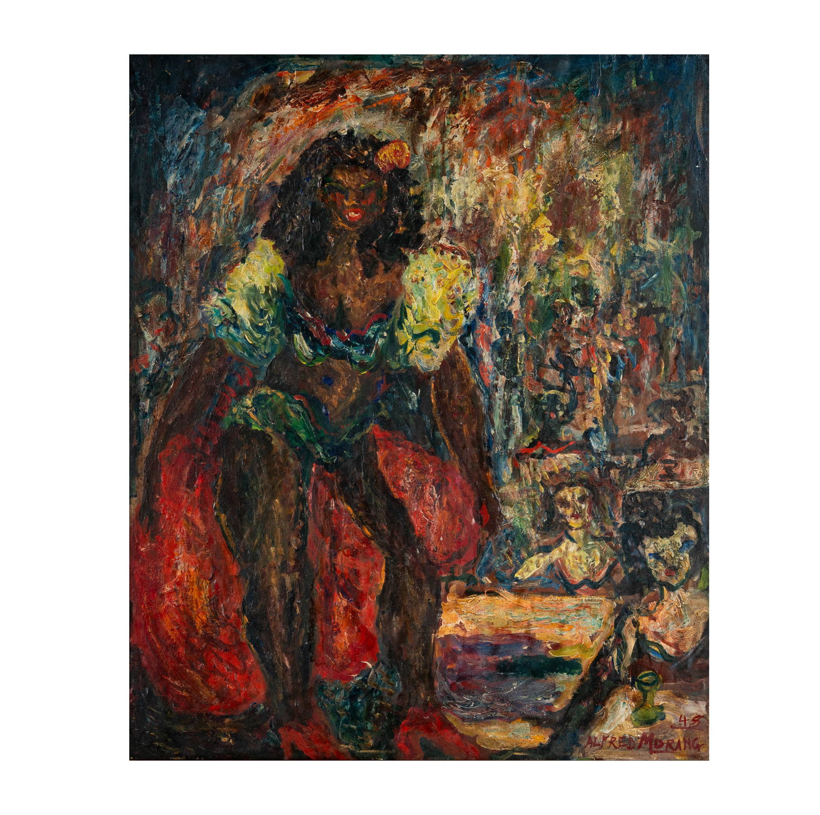 Alfred Gwynne Morang (1901 - 1958): Untitled (Dancer) (1 of 8)