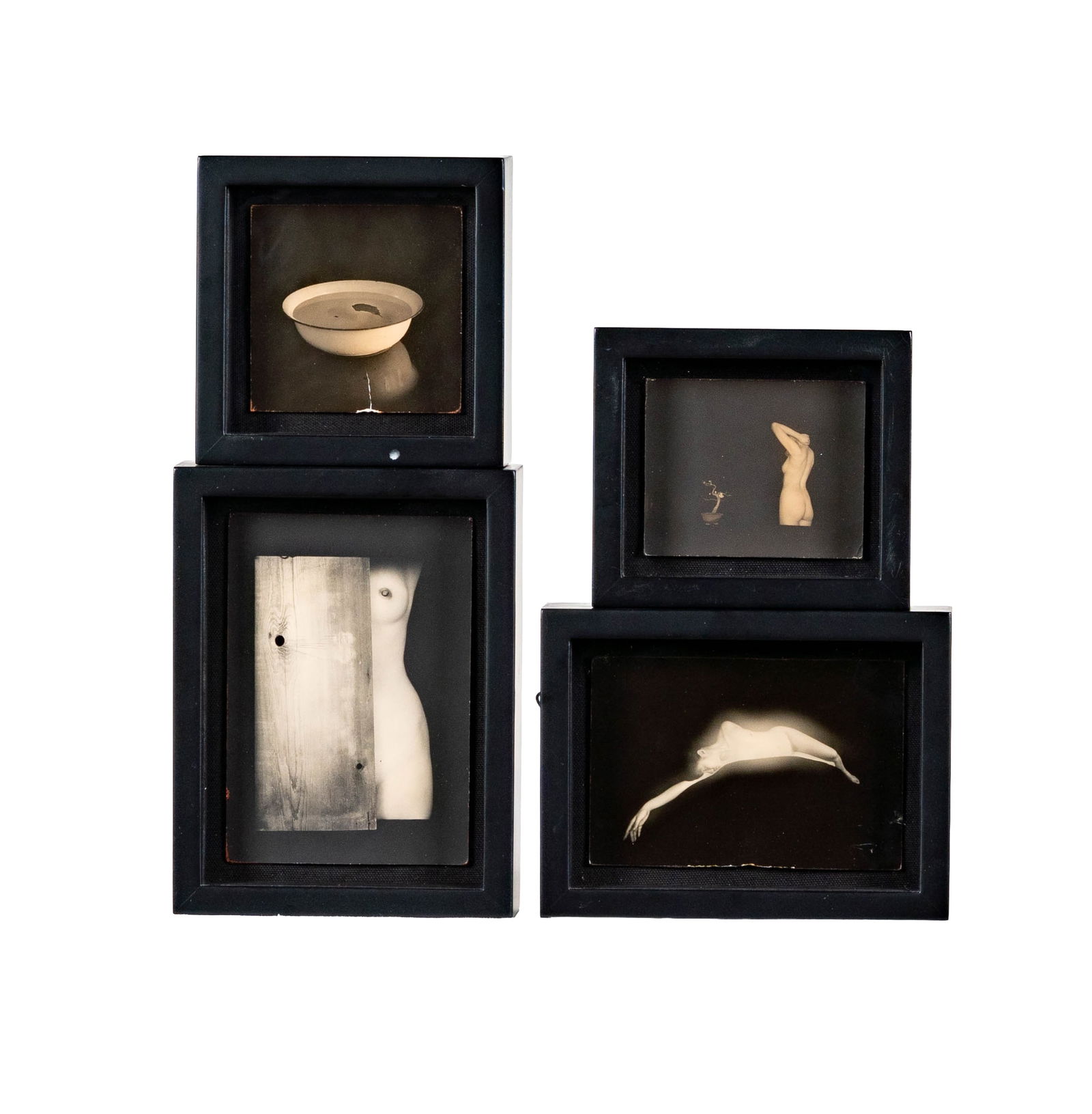 Masao Yamamoto (b. 1957): A Box of Ku (Four Works): each: silver gelatin print, ranging from 4 3/4 x 5 1/4 in. to 7 1/2 x 5 3/4 in.