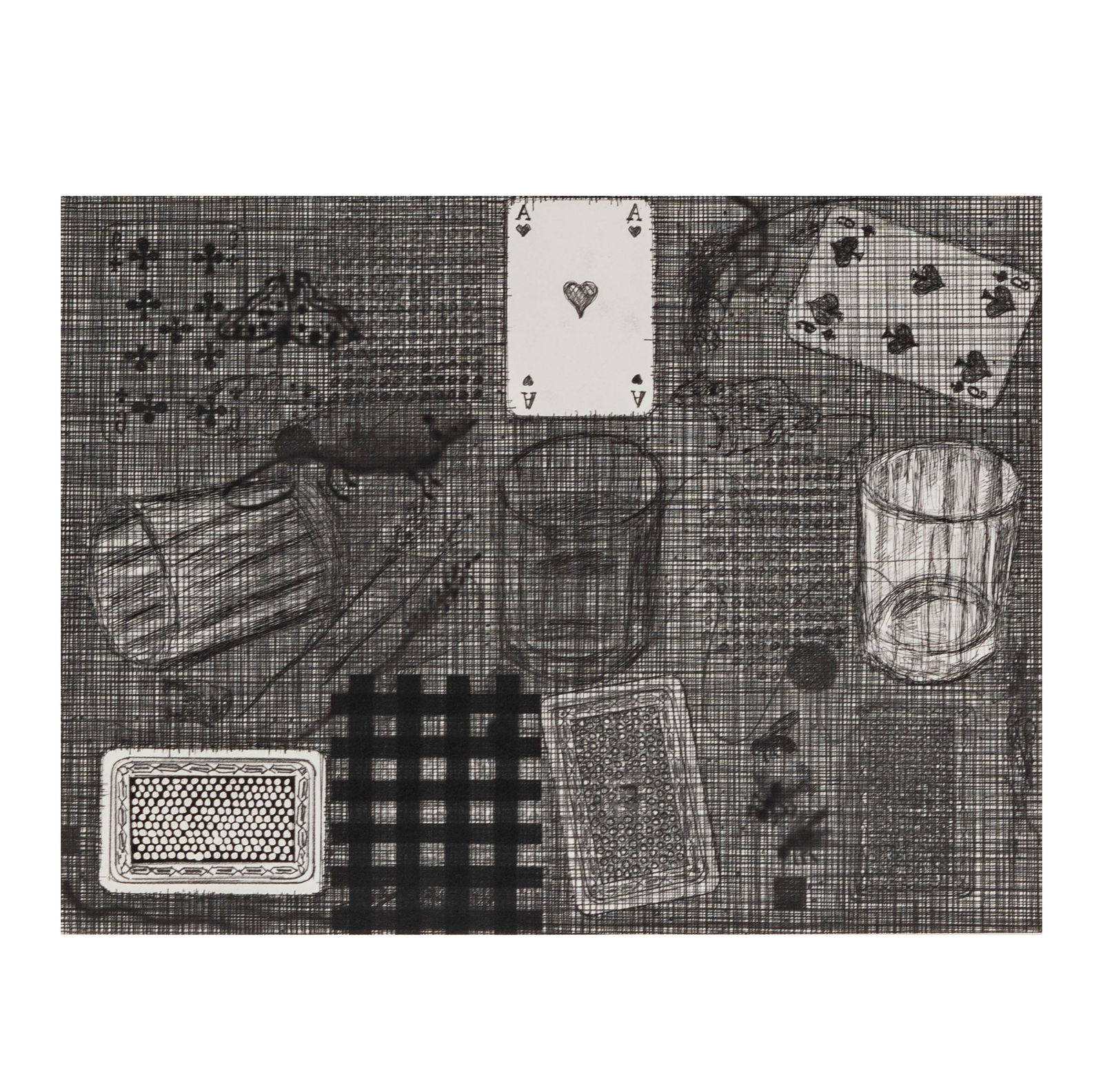 Jennifer Bartlett (1941–2022): Glass of Water II (1 of 10)