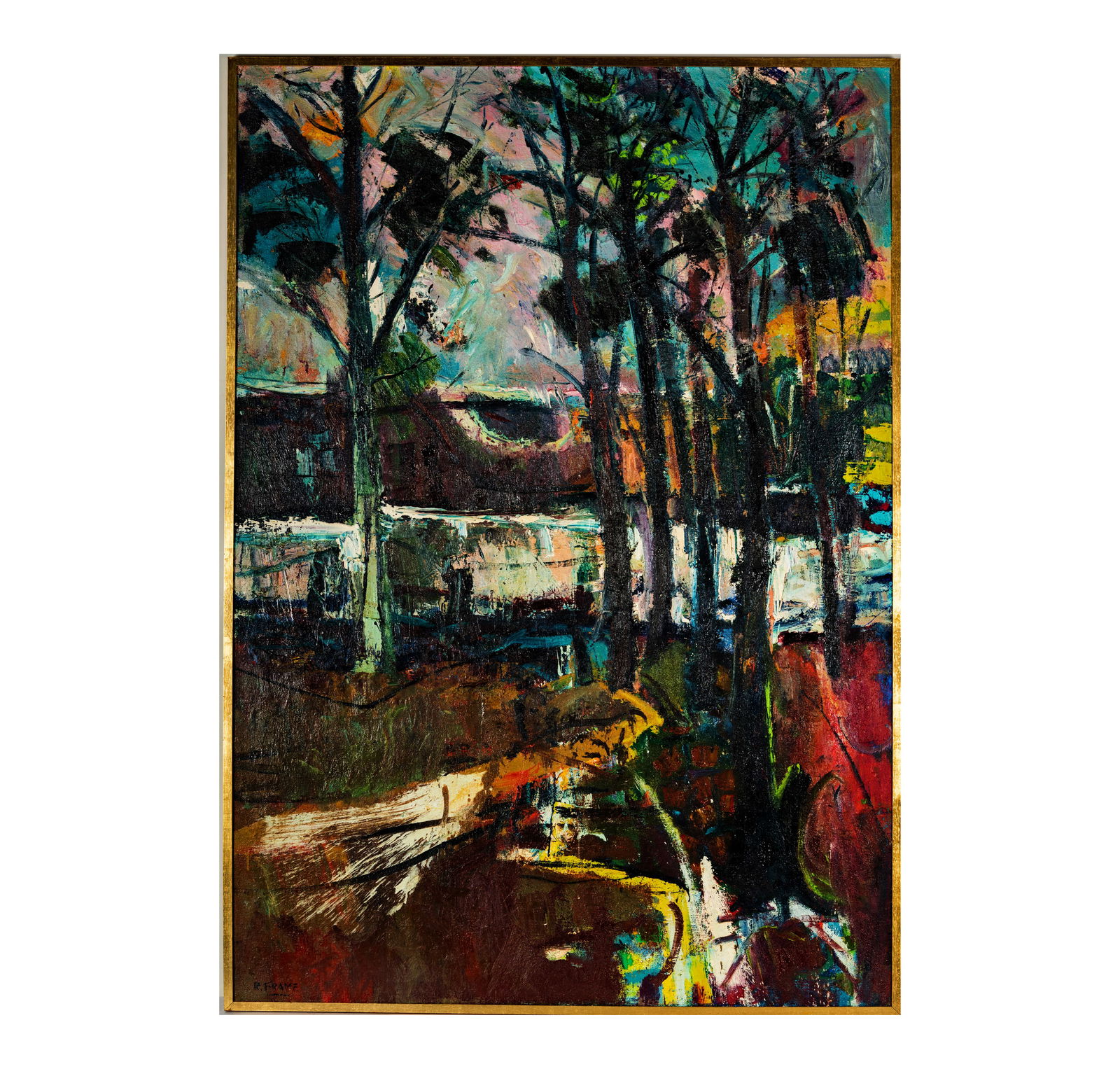 Robert Aaron Frame (1924 - 1999): Twilight Trees (1 of 10)