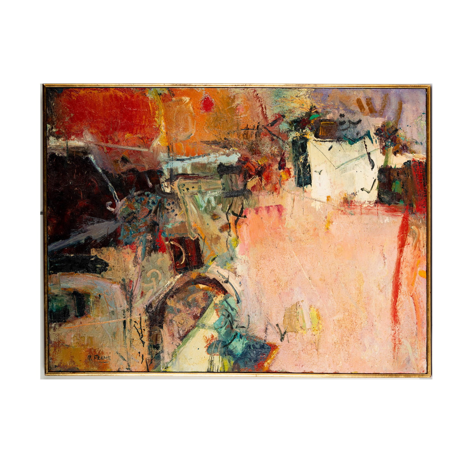 Robert Aaron Frame (1924 - 1999): Haiku No. 1-Spring (1 of 9)