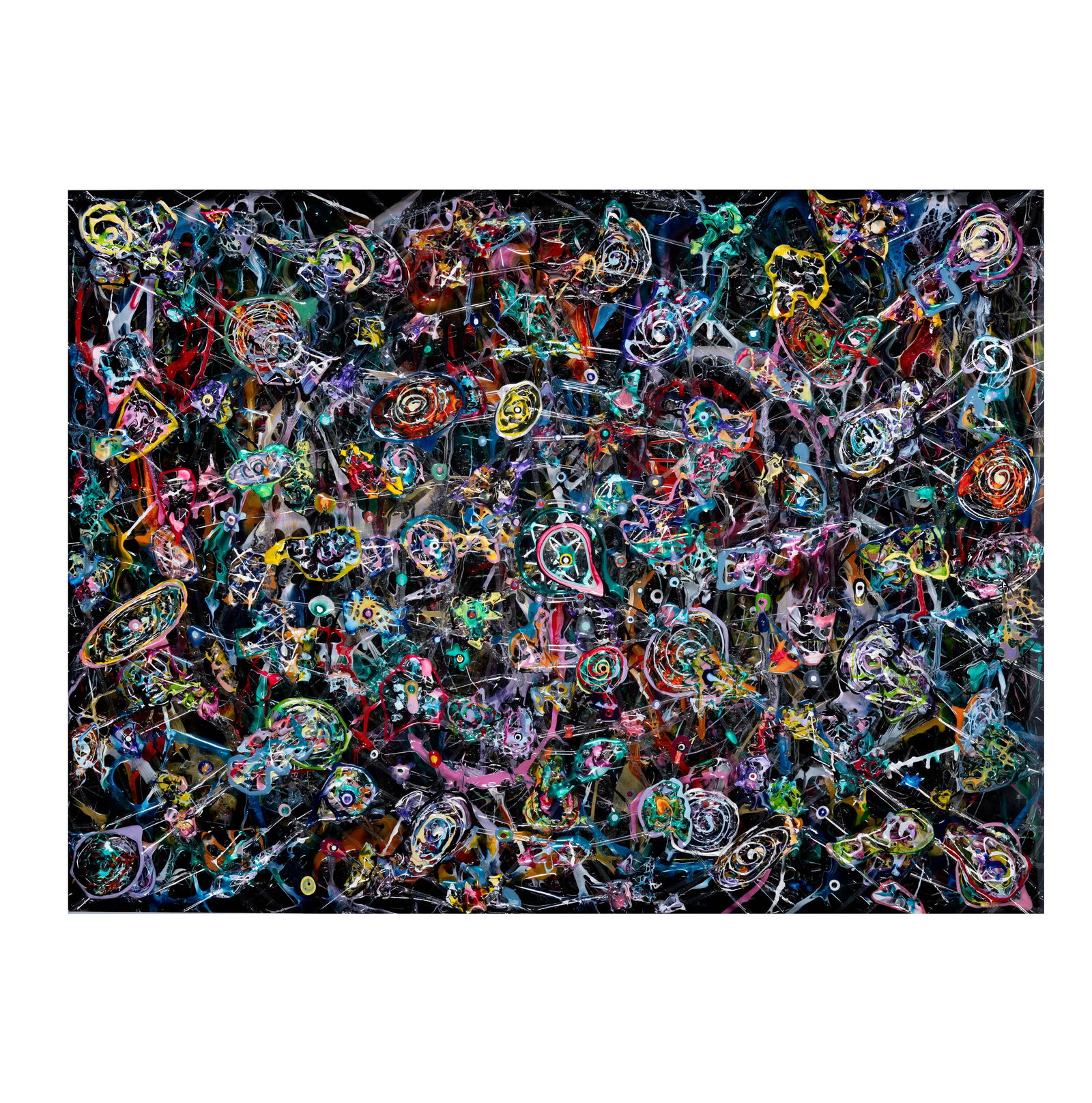 Asher Bilu (B.1936), Capturing Chaos (1 of 13)