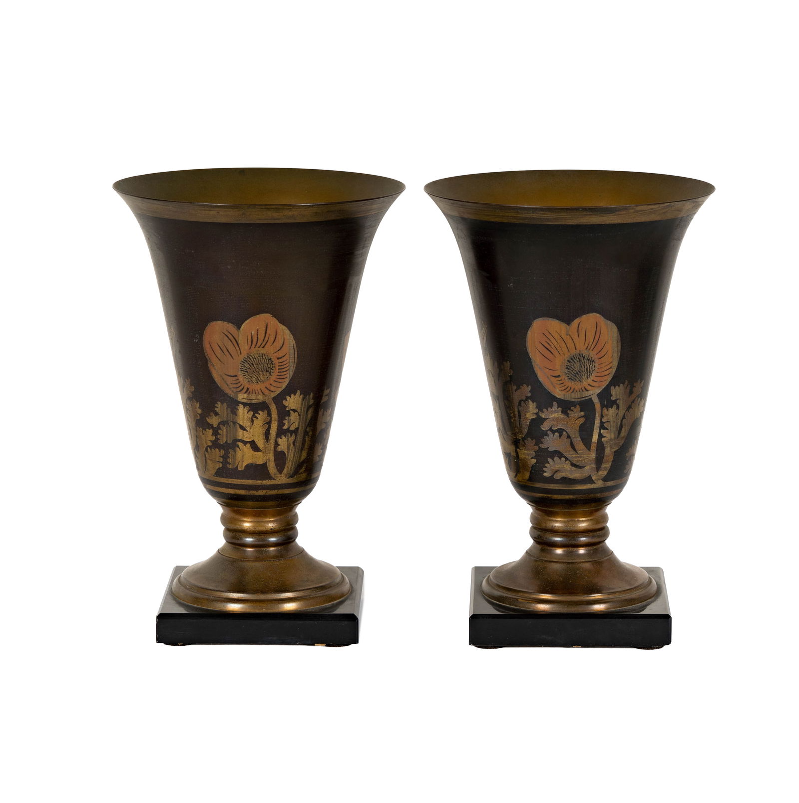 A Pair of Art Deco Dinanderie Vases (1 of 9)
