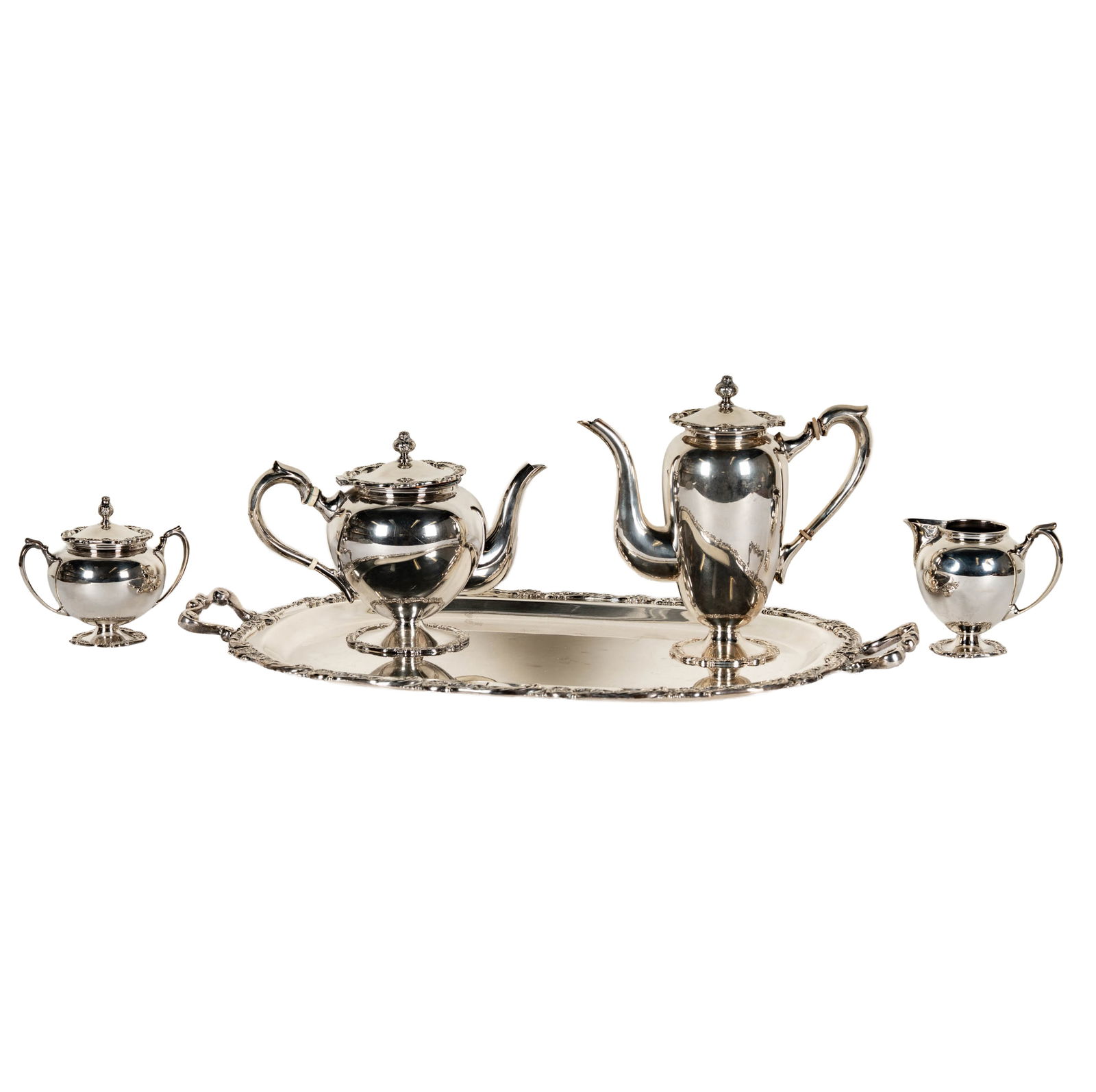 A Carlo Camusso Peruvian Sterling Tea Service (1 of 18)