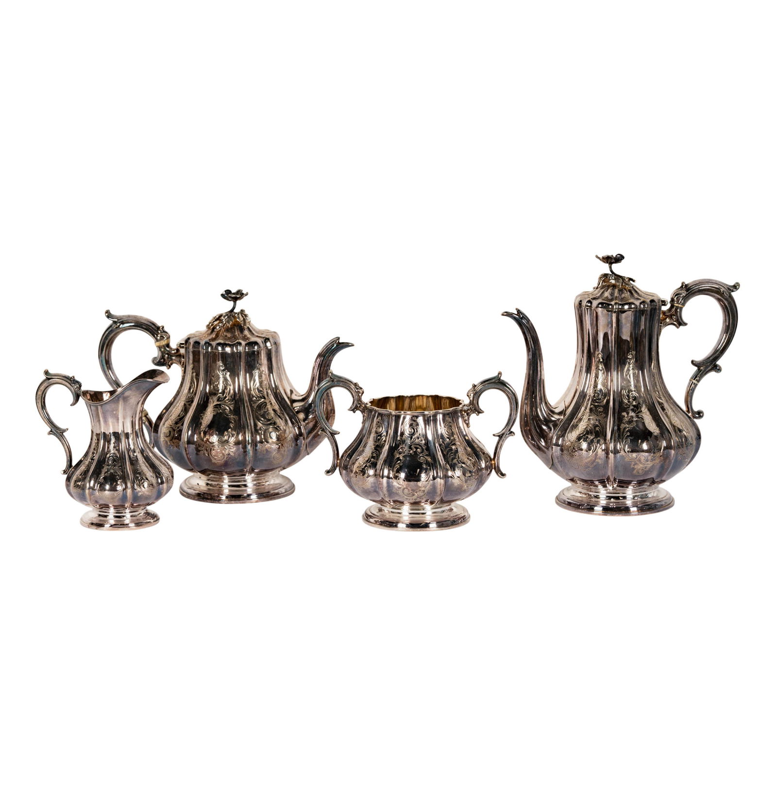 An Elkington Sterling Tea Service (1 of 20)