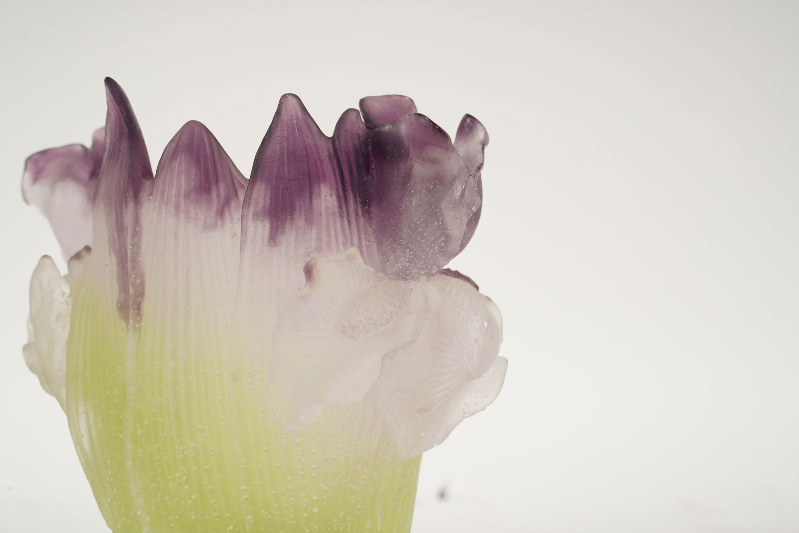 Two Daum Pate de Verre Table Articles - 6