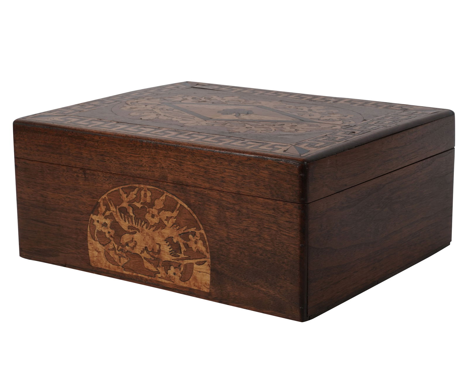 Vintage Wood Inlaid Box (1 of 5)