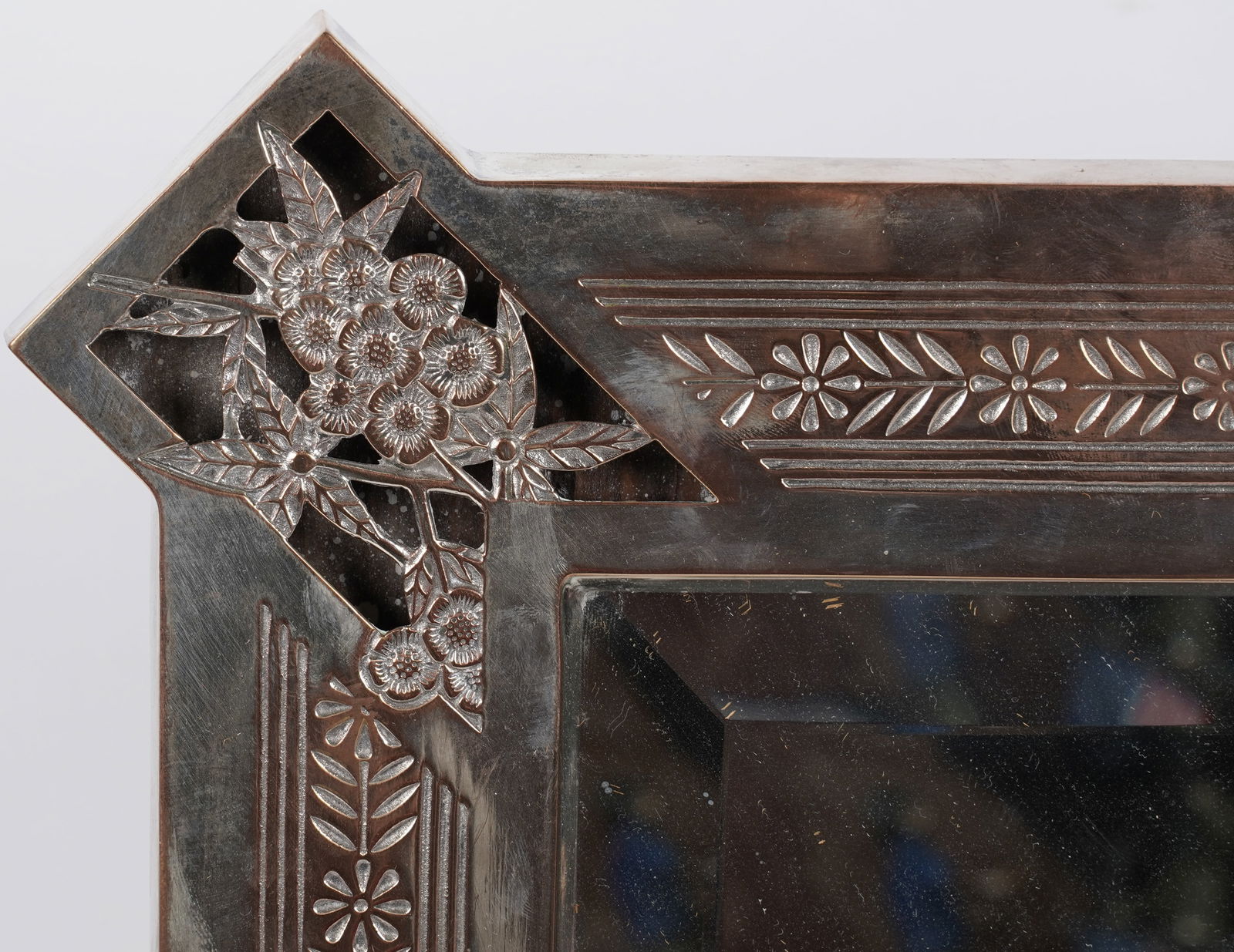 Christofle Silverplated Table Mirror - 2