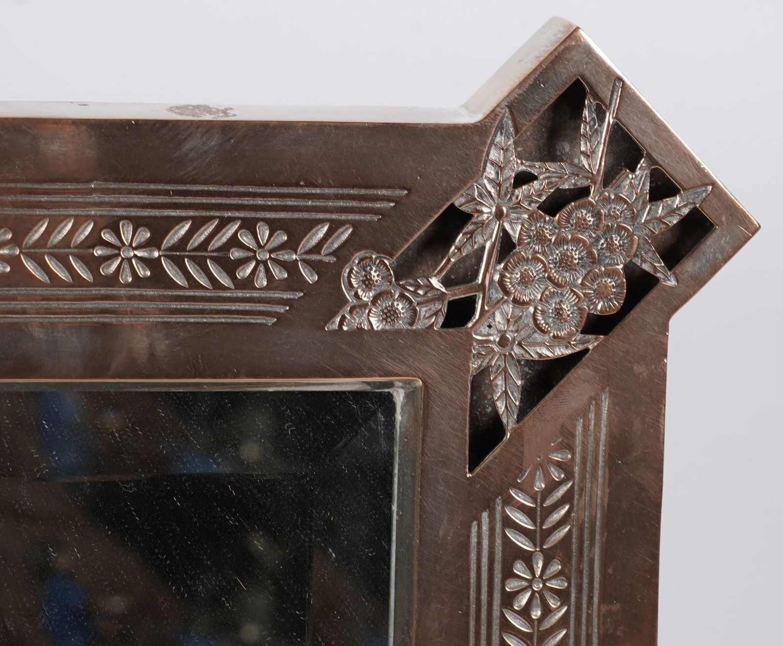 Christofle Silverplated Table Mirror - 3