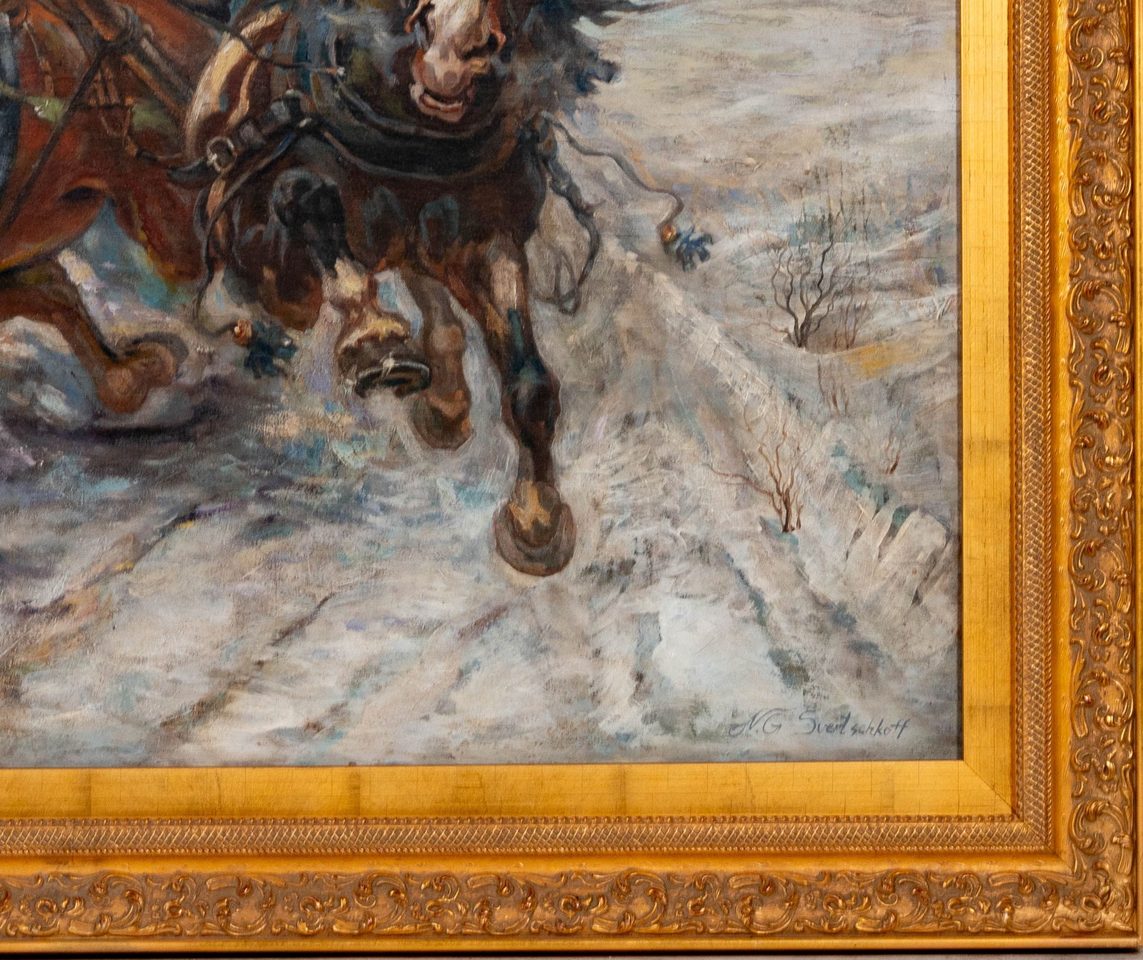 Troika Snow Scene - 8