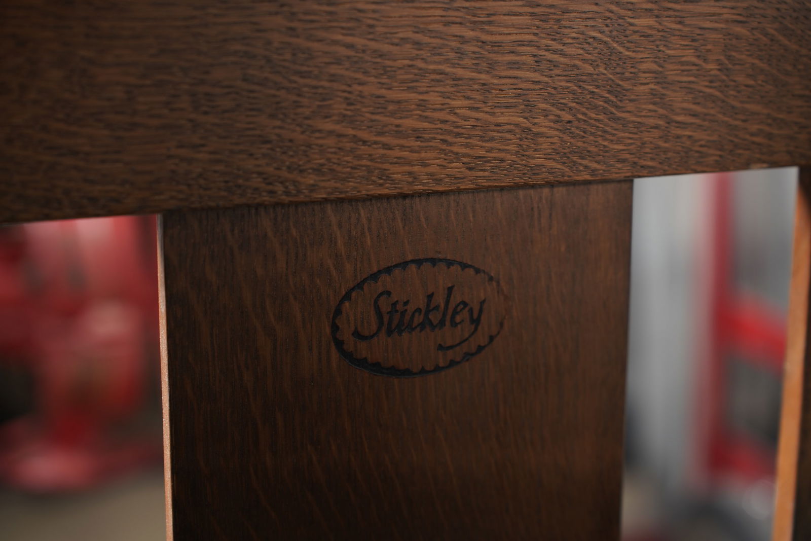 A Stickley Oak Sofa - 10