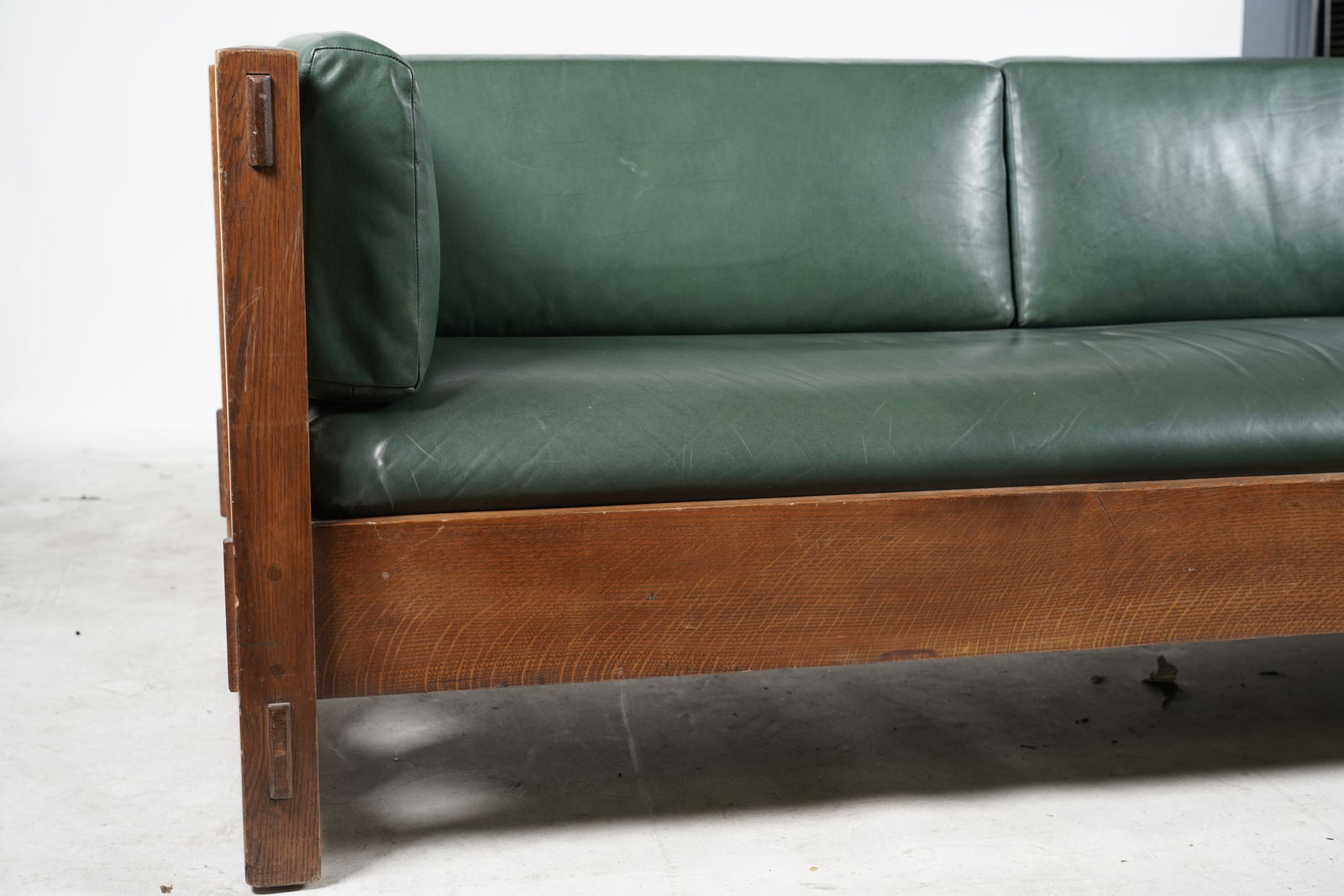 A Stickley Oak Sofa - 2