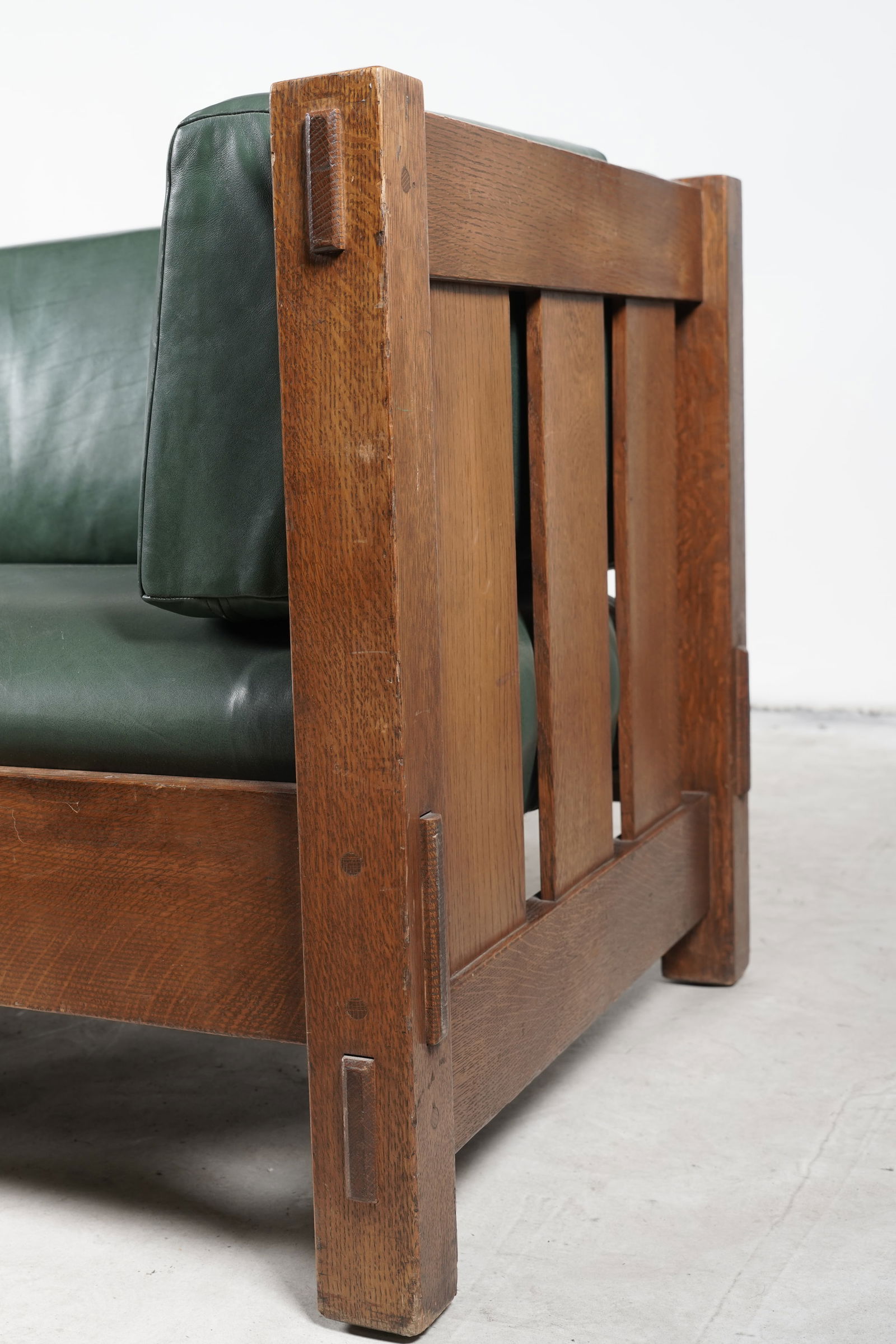 A Stickley Oak Sofa - 3