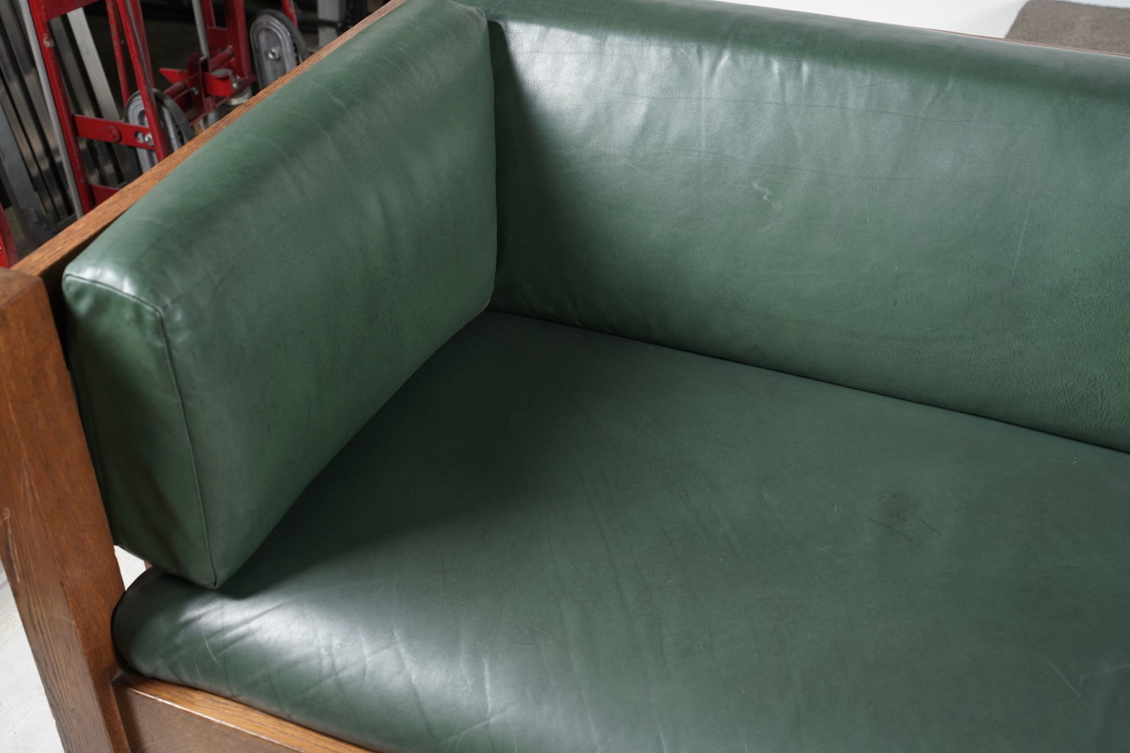 A Stickley Oak Sofa - 6