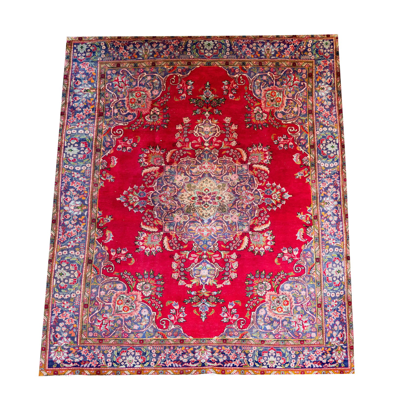 Tabriz Area Rug 12' 9"x 9'9" (1 of 20)