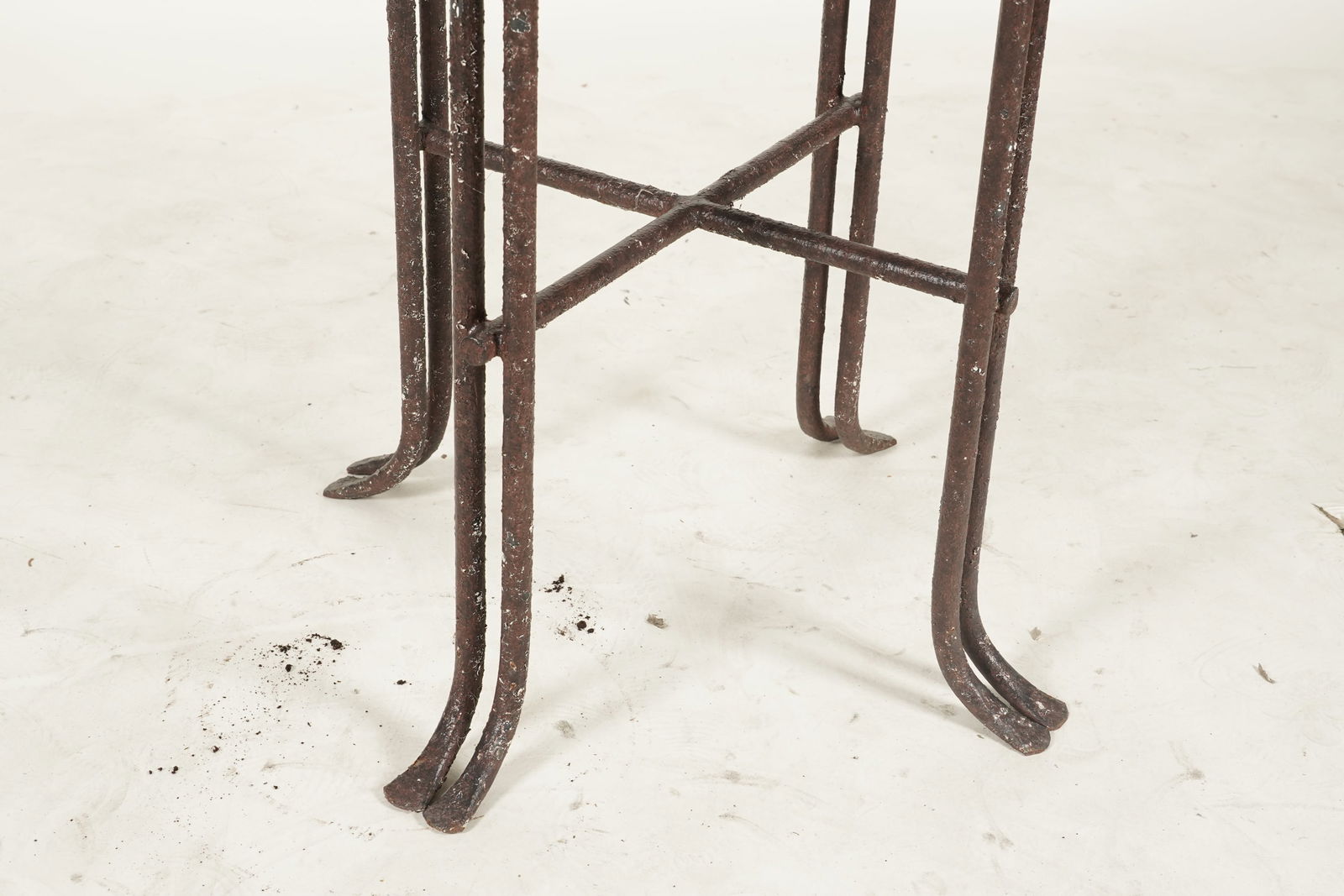 Tall Iron Side Table Base - 3