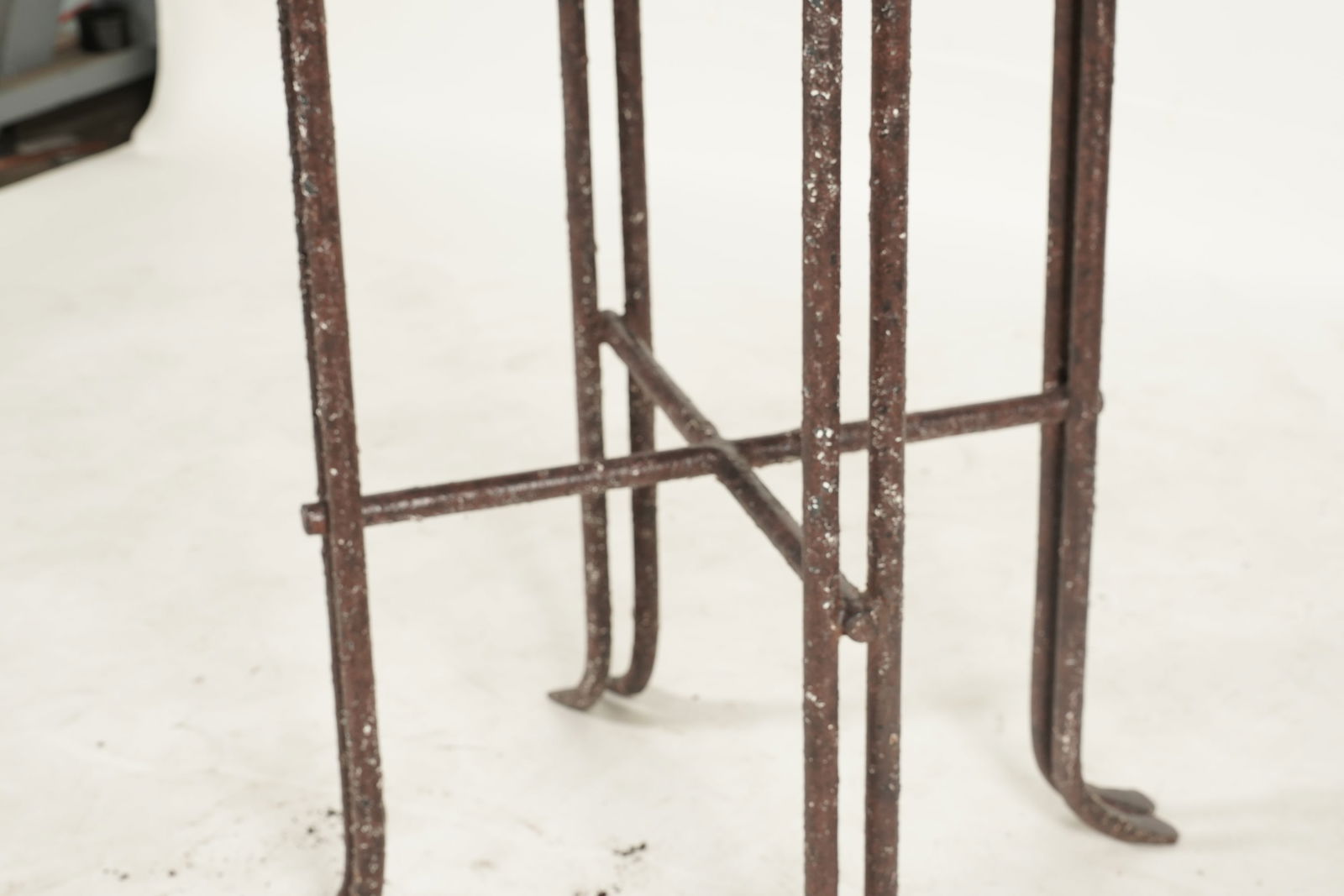 Tall Iron Side Table Base - 4