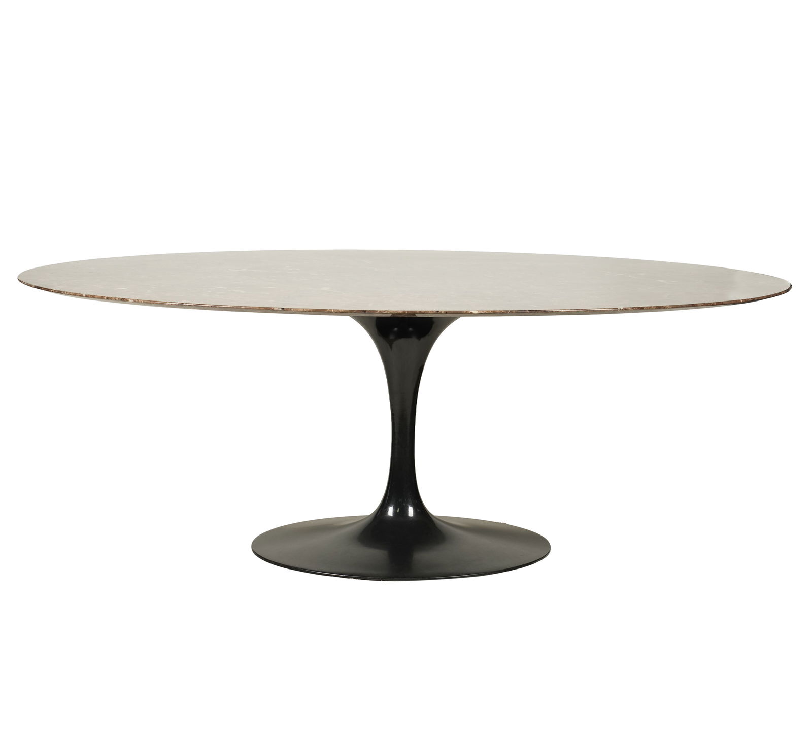 Saarinen Marble Top Medium Oval Dinning Table (1 of 10)