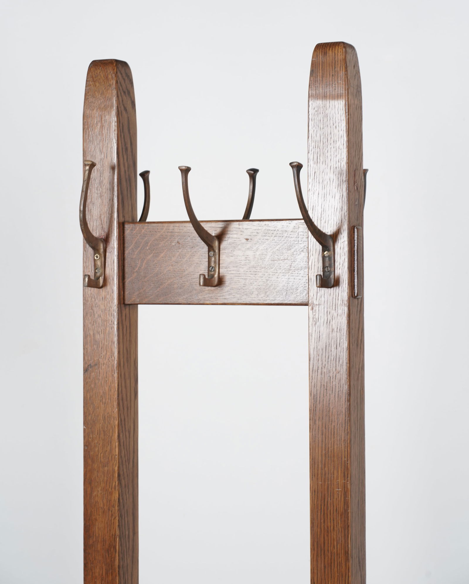 A Stickley Oak Coat Rack - 2