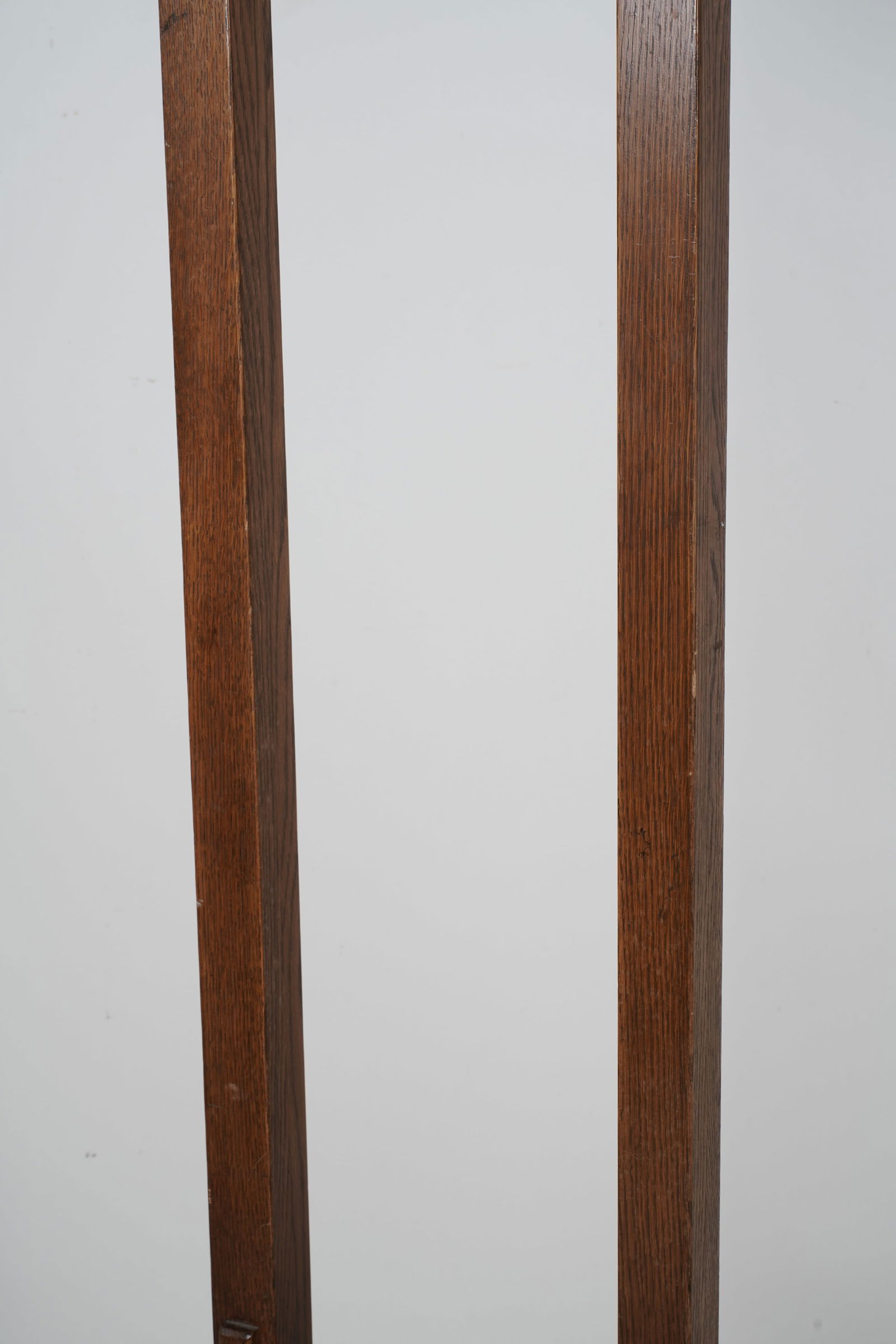 A Stickley Oak Coat Rack - 6