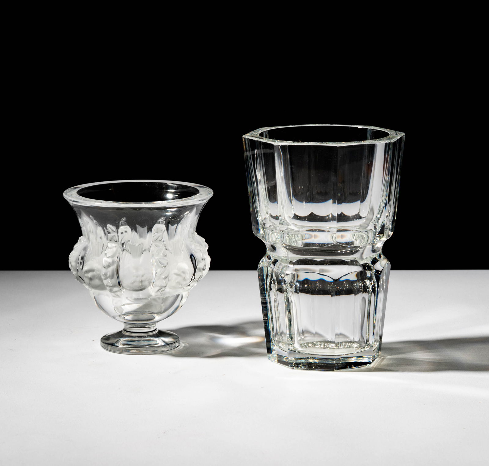 Two Designer Crystal Vases (1 of 10)