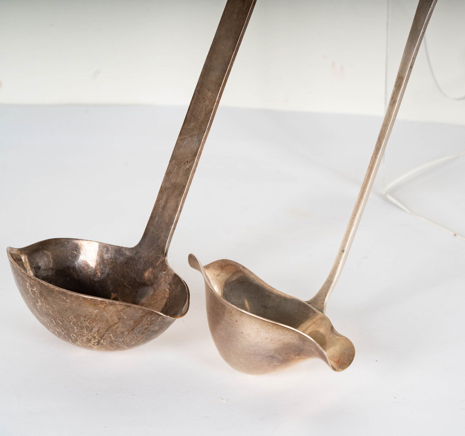 Two Assorted Large Sterling Ladles - 3