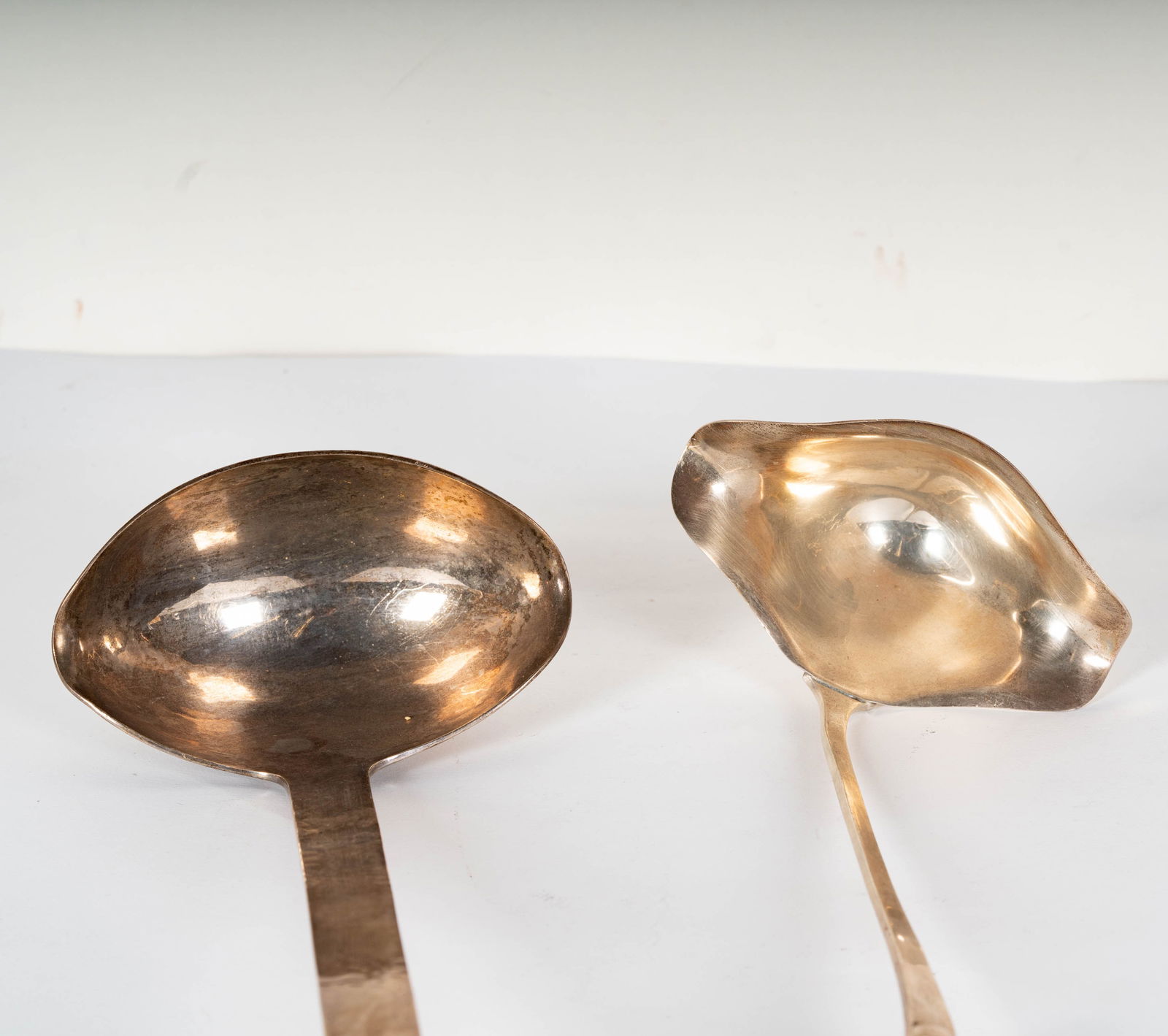 Two Assorted Large Sterling Ladles - 4