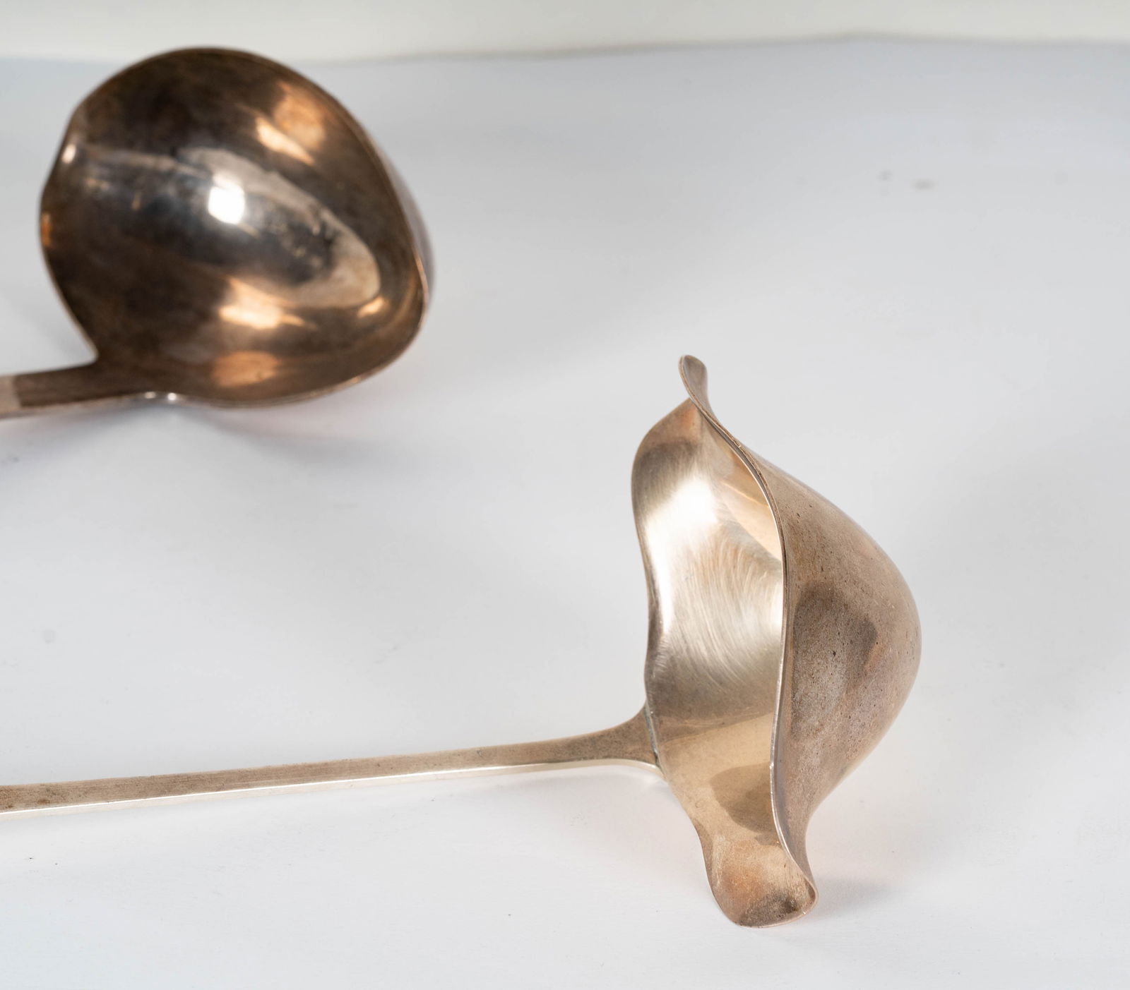 Two Assorted Large Sterling Ladles - 6