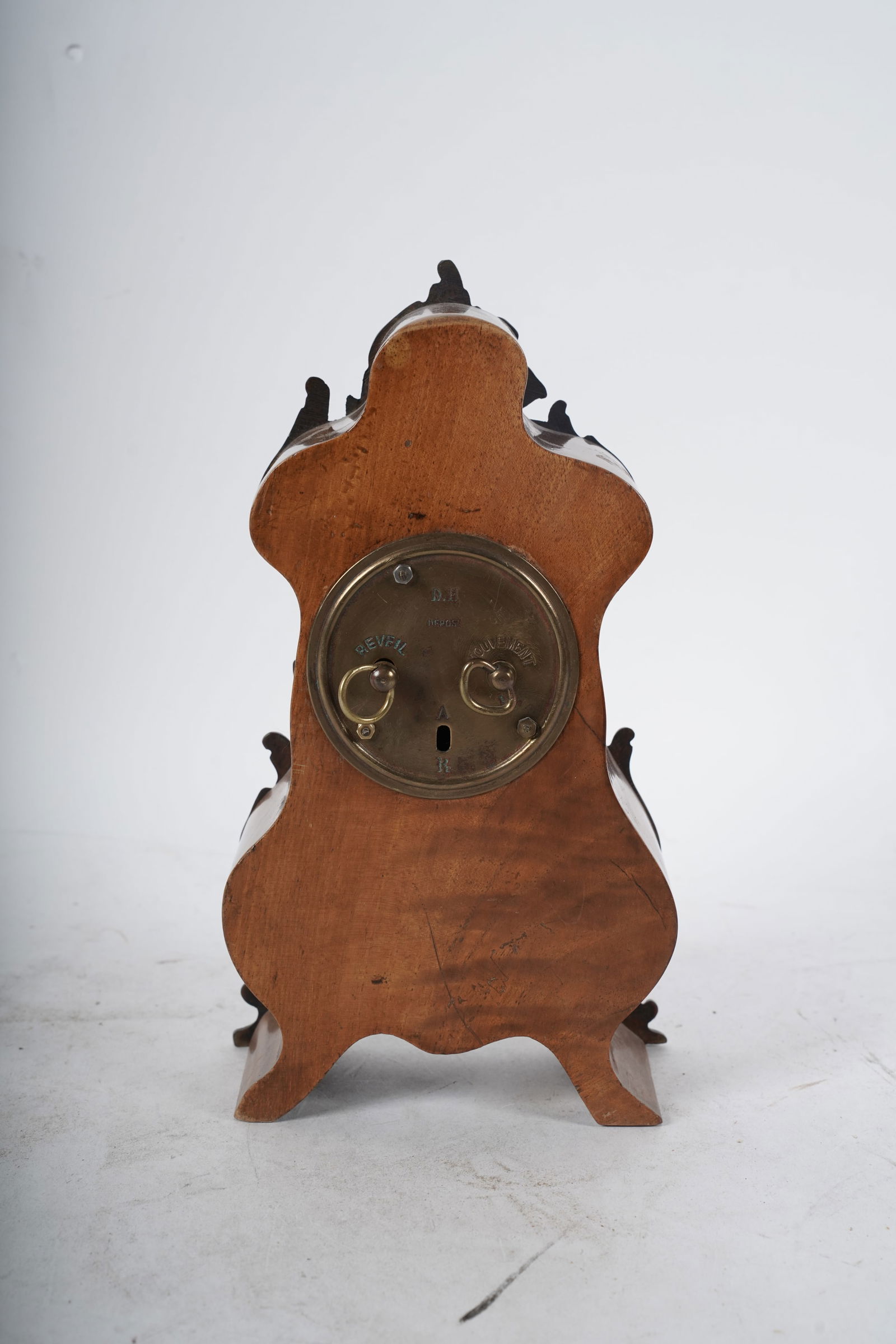 French Ormolu Mounted Desk Clock - 6