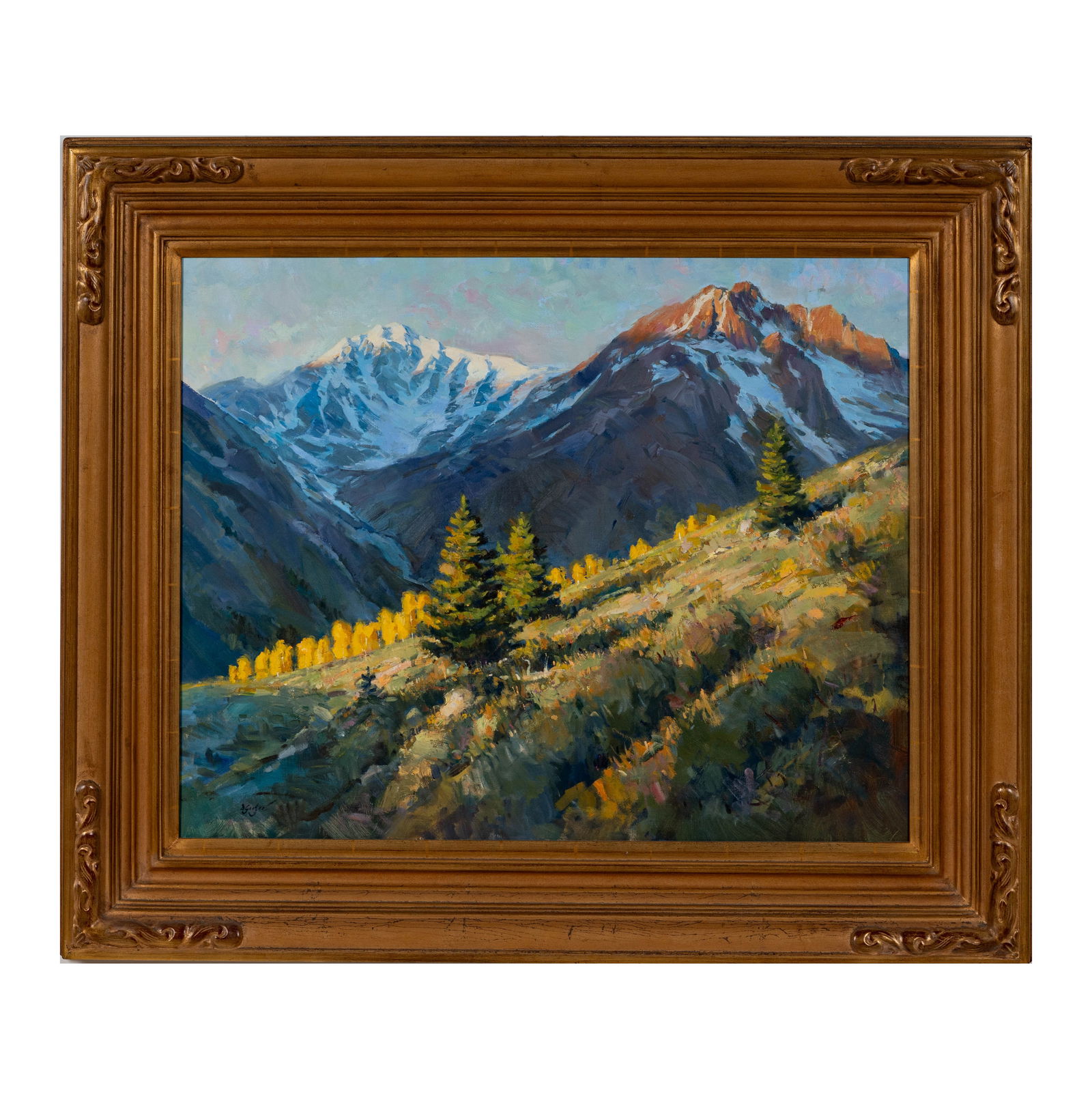 A Winter Mountain Landscape - 2