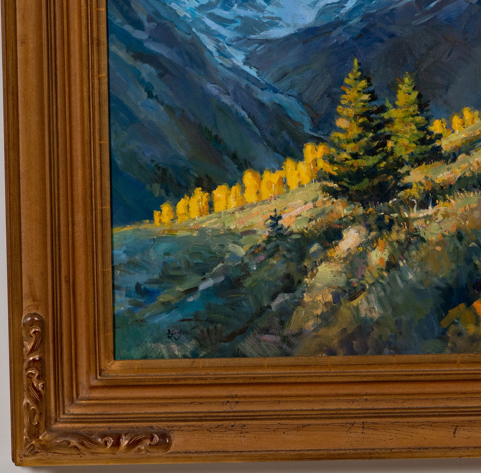 A Winter Mountain Landscape - 4