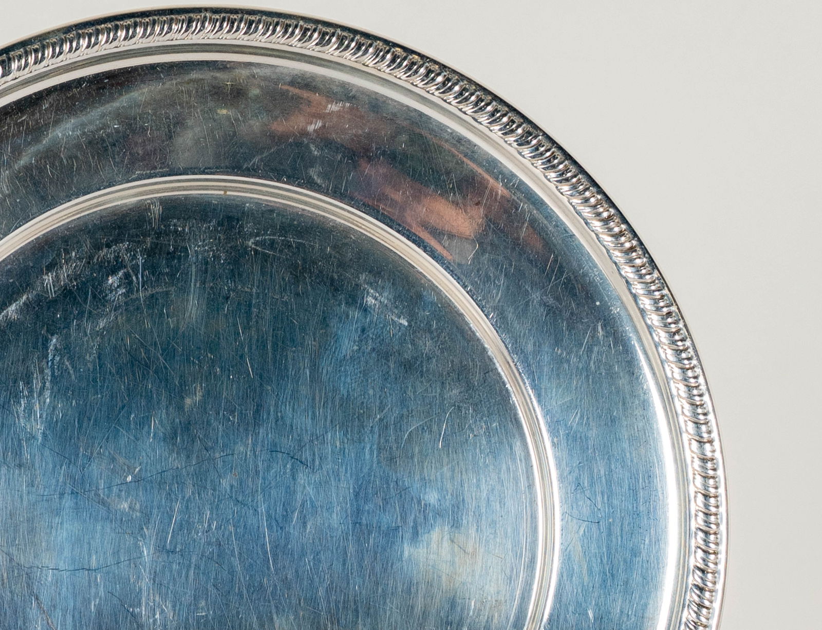 Ten Sterling Bread Plates - 2