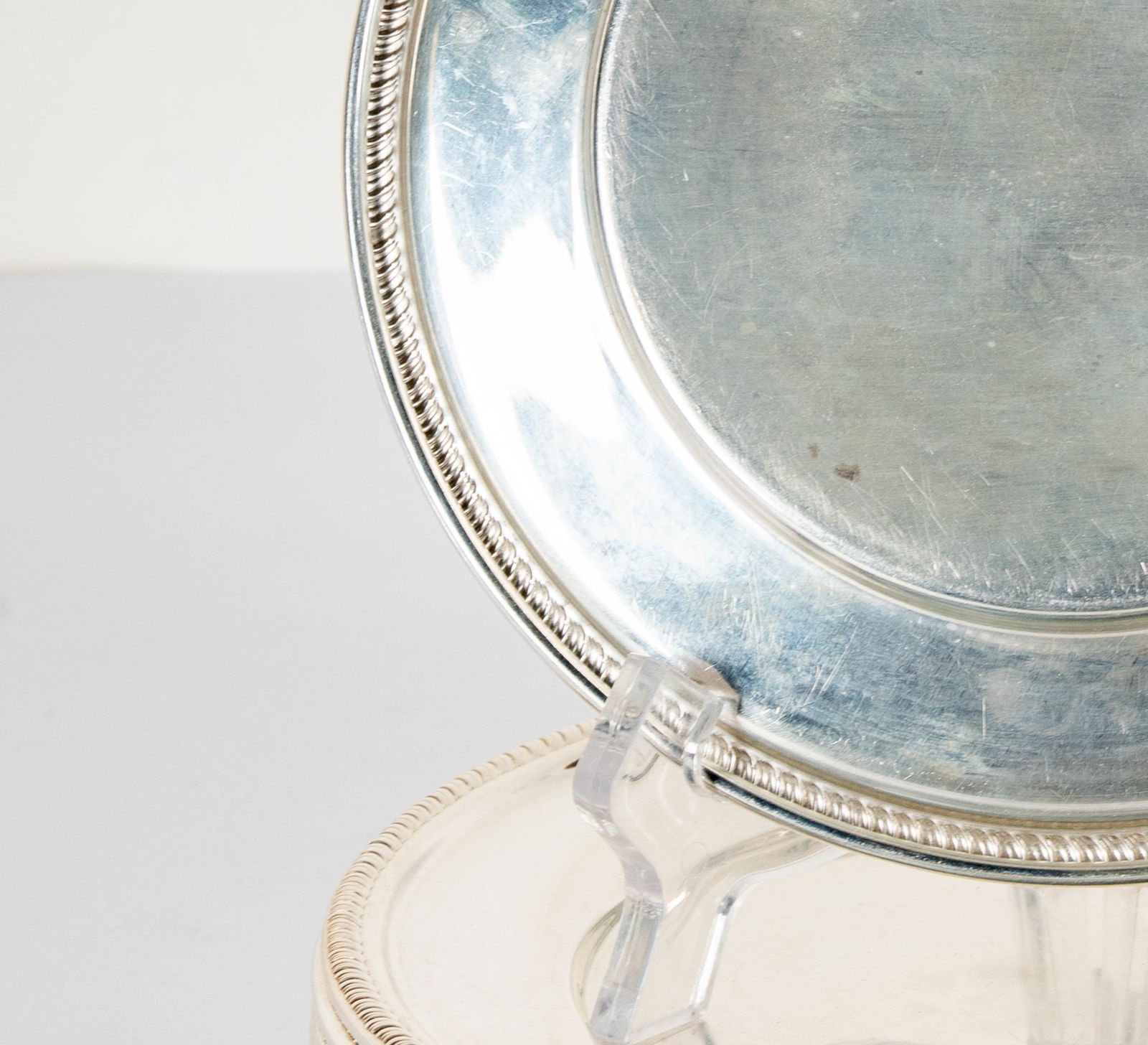 Ten Sterling Bread Plates - 5