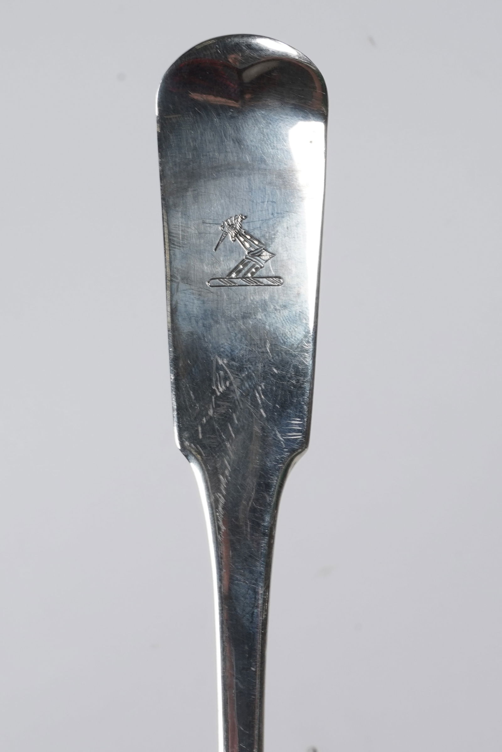 Five Silver Serving Utensils - 7