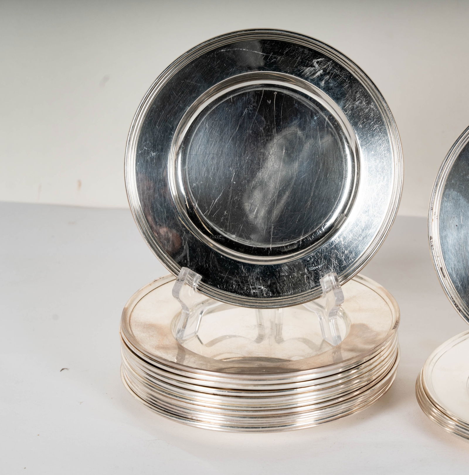 20 Assorted Sterling Bread Plates - 2