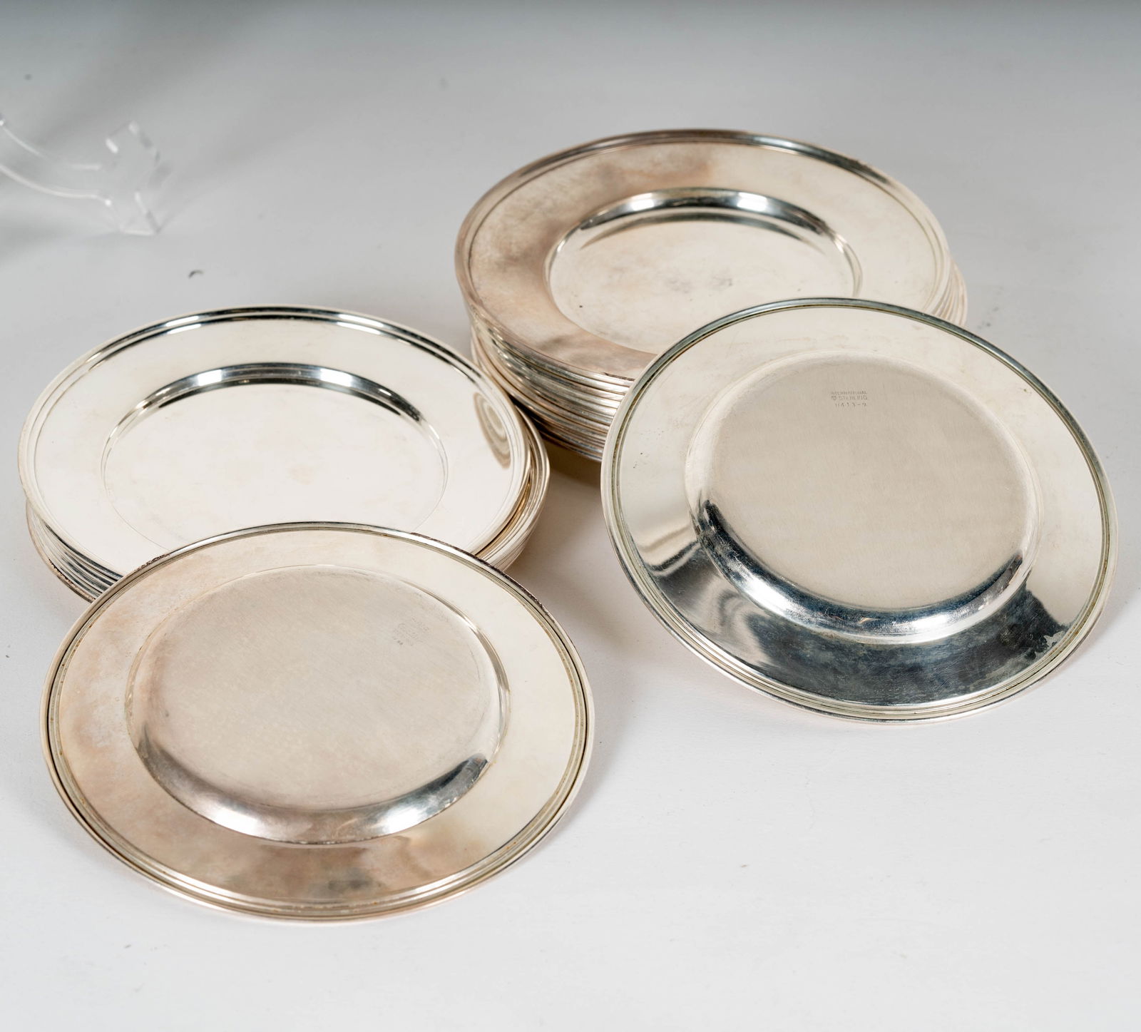 20 Assorted Sterling Bread Plates - 6