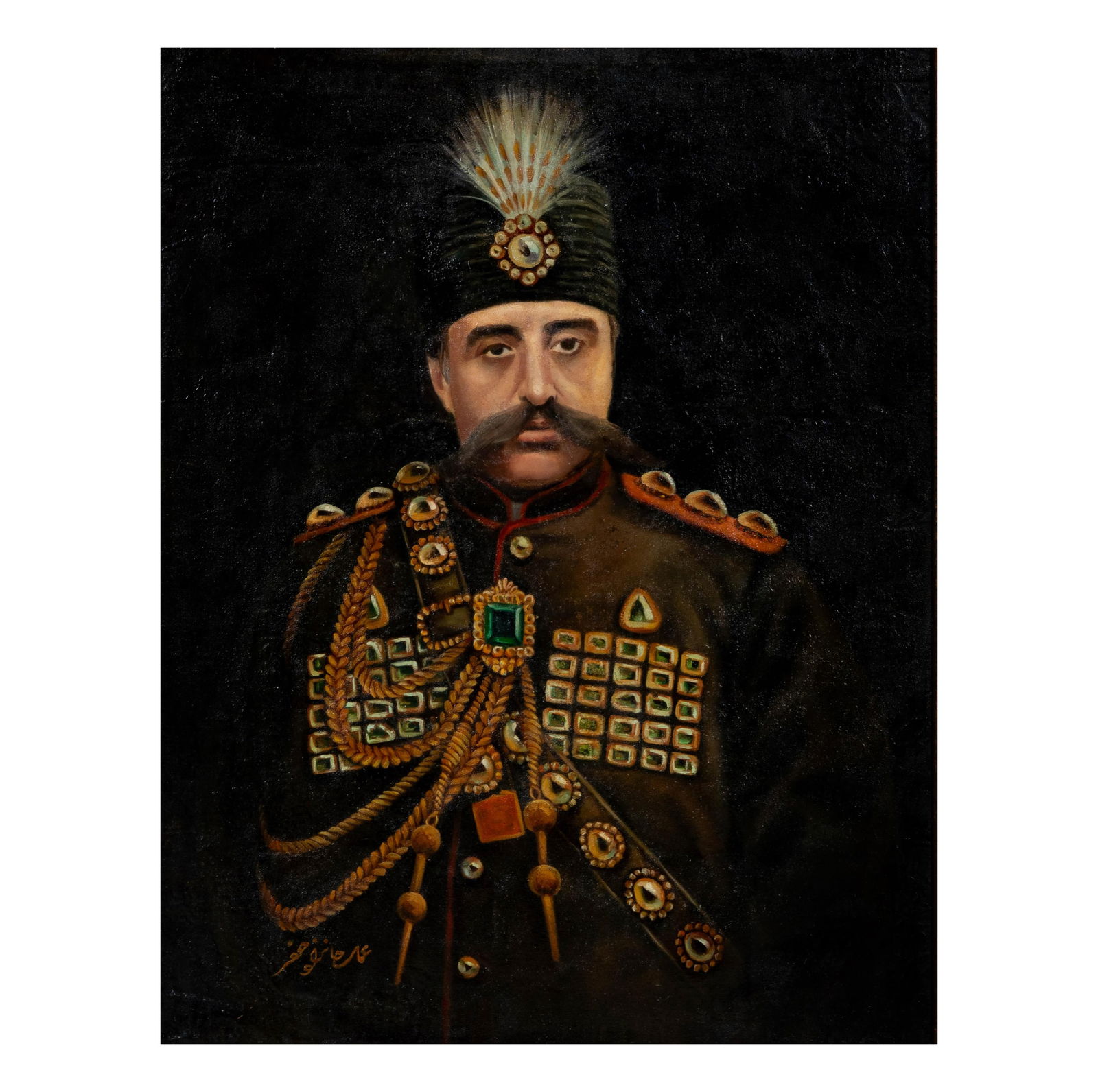 Portrait of a General: oil on canvas 33 x 26 in. (83.8 x 66 cm.), Frame: 40 x 32 1/4 in. (101.6 x 81.9 cm.)