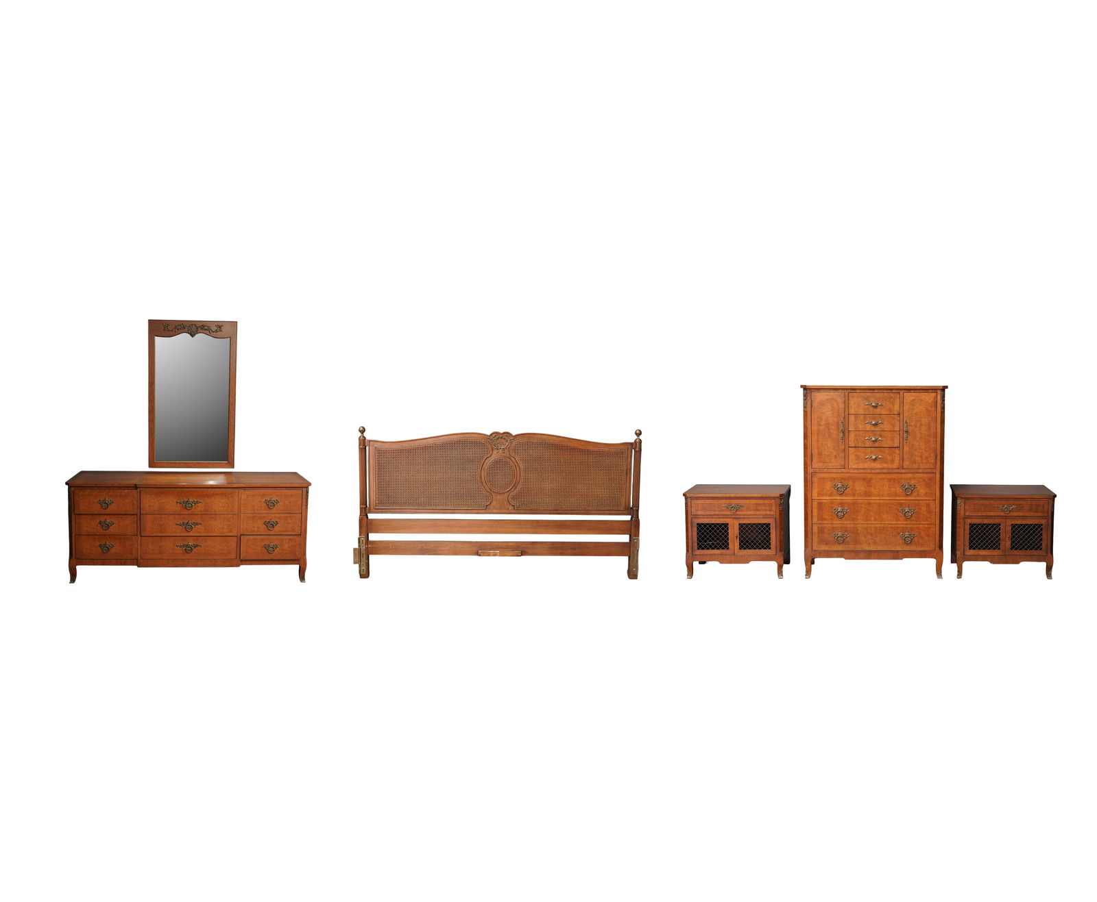 Henredon Six-Piece Bedroom Set (1 of 15)
