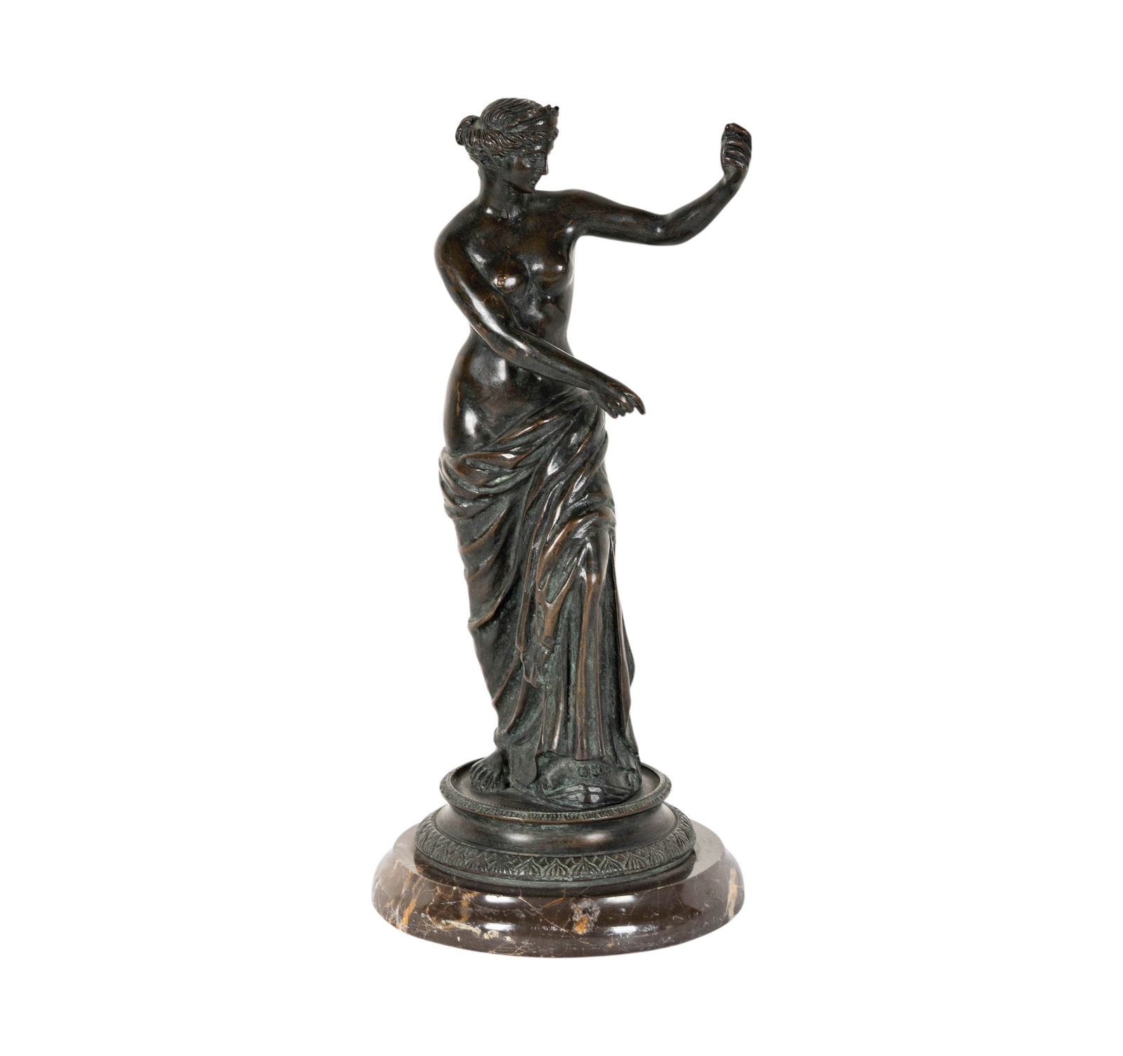 Bronze Capitoline Venus: 11 3/4 x 5 1/2 in.
