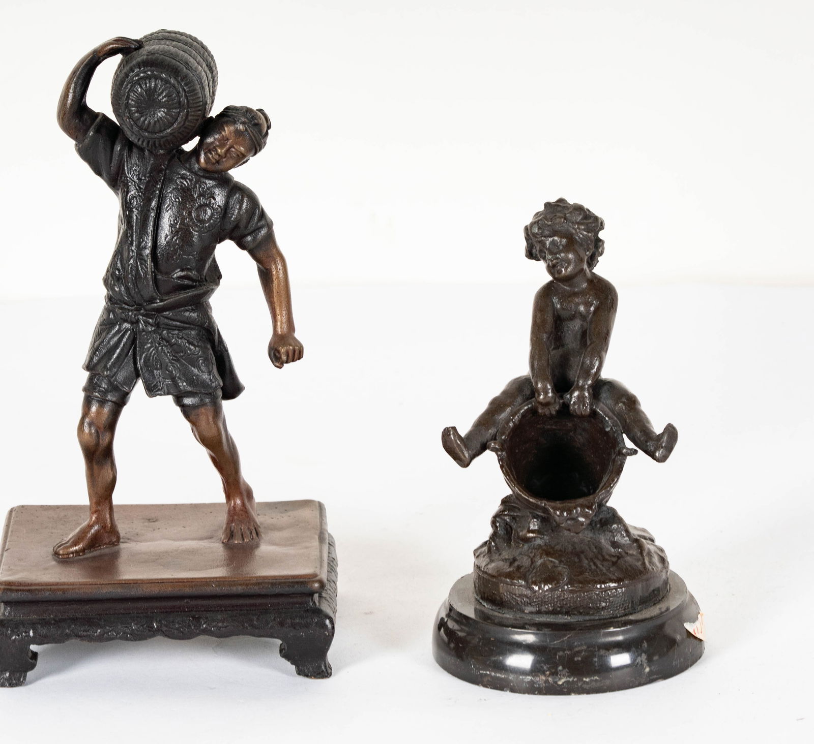 Two Assorted Small Bronze Figures - 3
