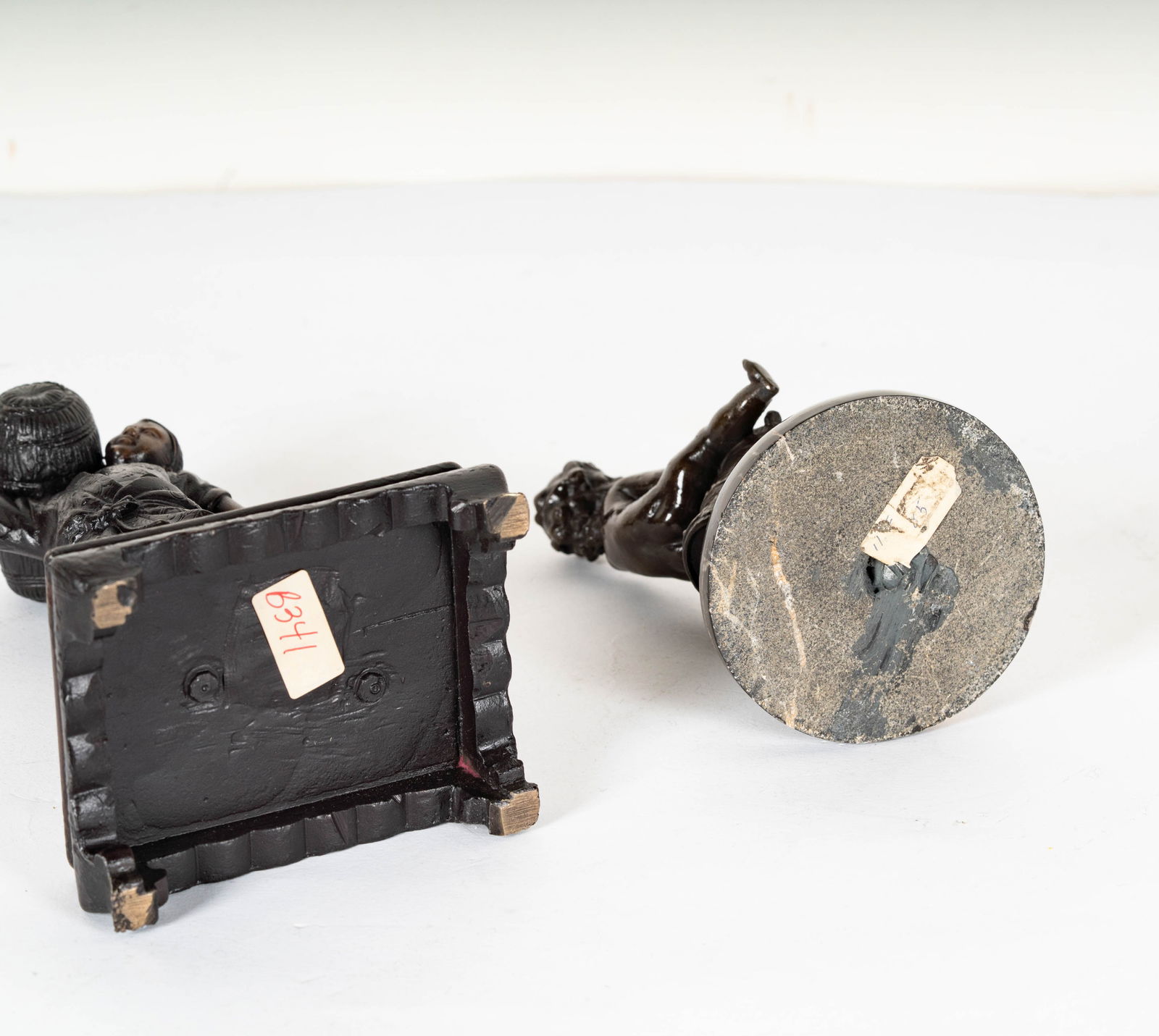 Two Assorted Small Bronze Figures - 9