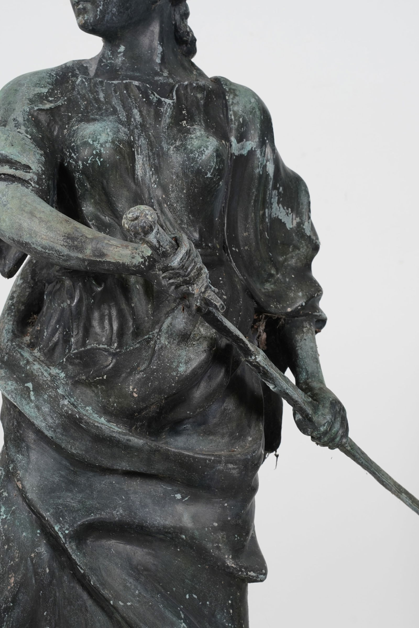 Patinated Bronze Warrior - 3