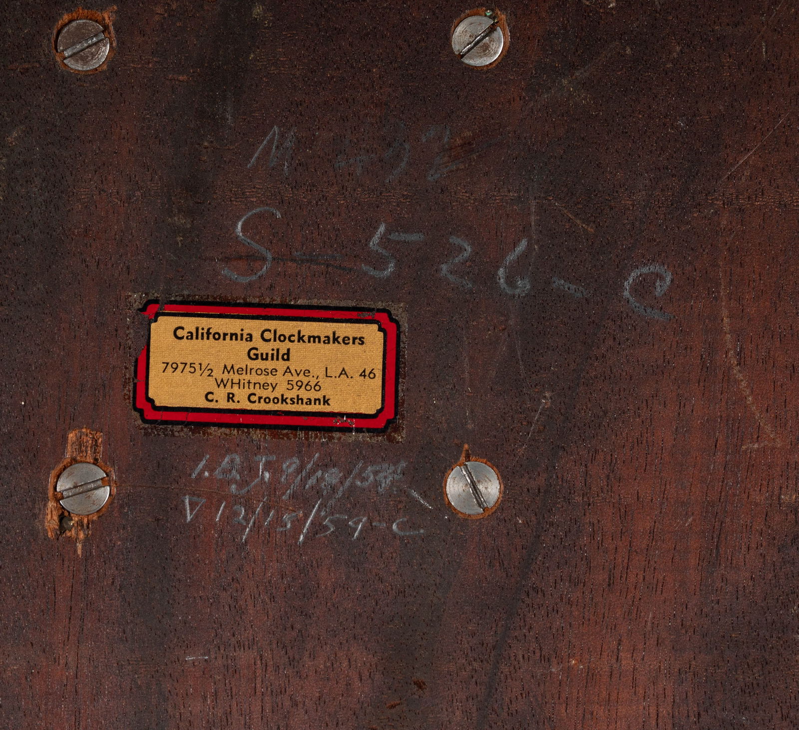 Waltham Reverse Painted Banjo Clock - 6