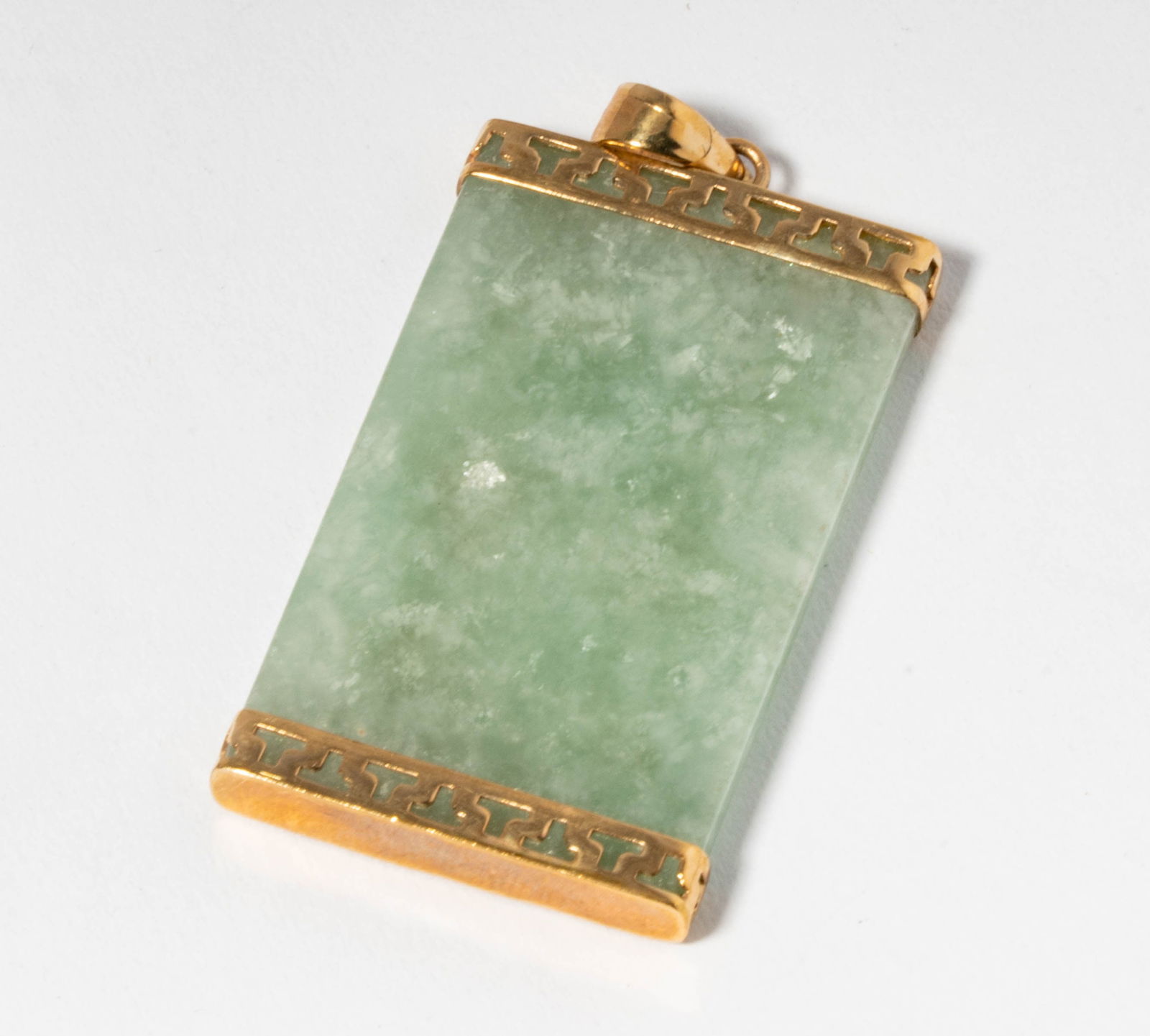 Group of Assorted 14 Karat Yellow Gold and Jade Jewelry - 6