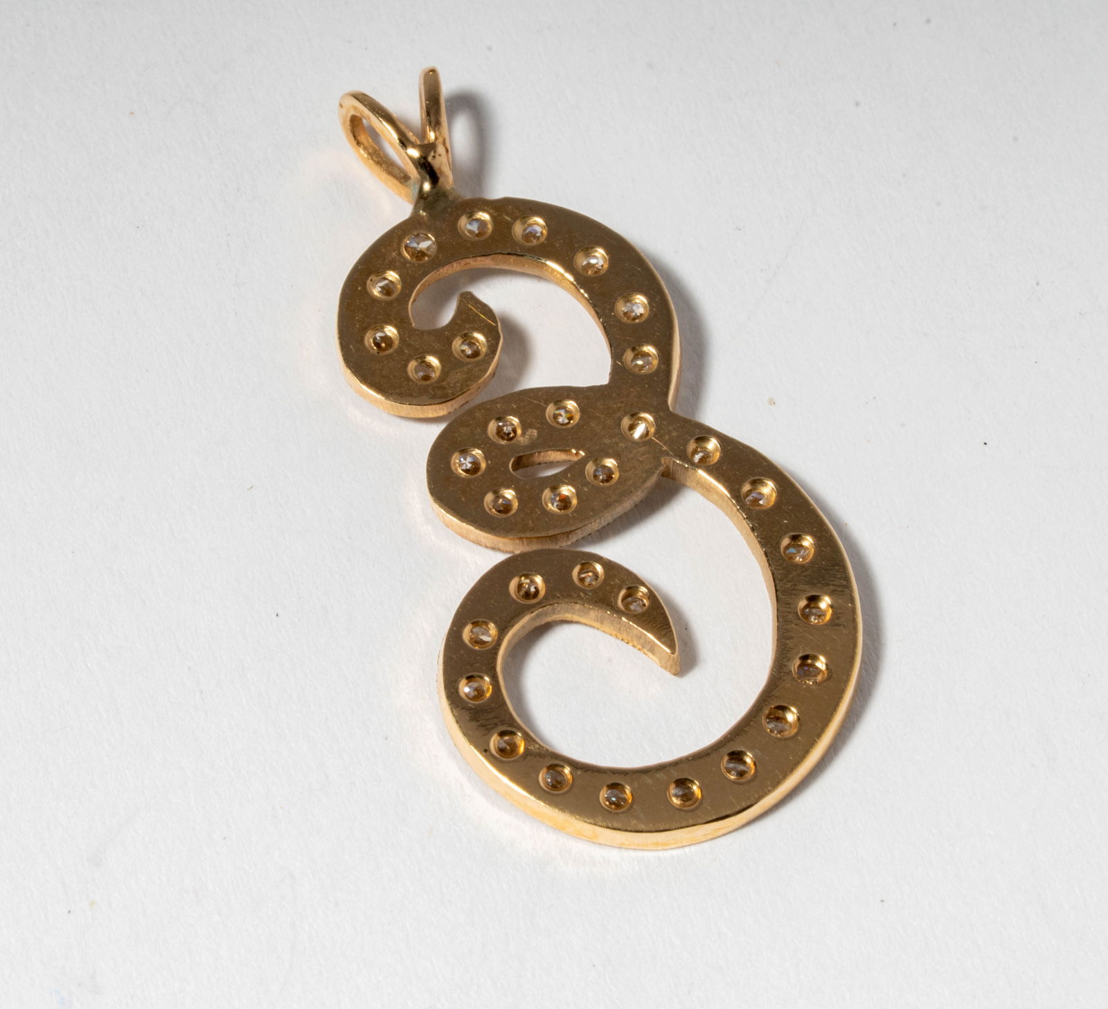 14 Karat Yellow Gold & Diamond, Pendant and Rings - 5