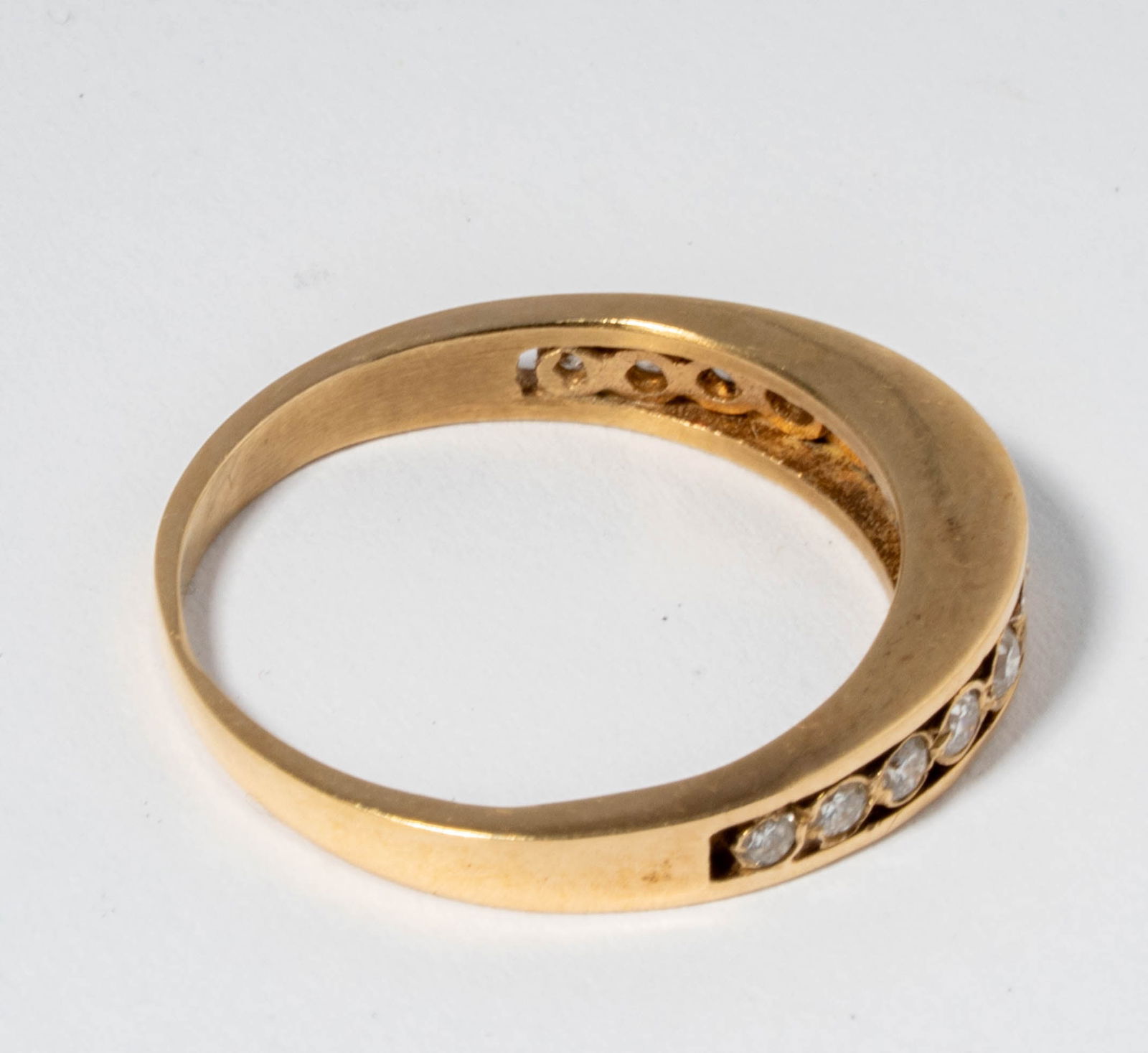 14 Karat Yellow Gold & Diamond, Pendant and Rings - 7