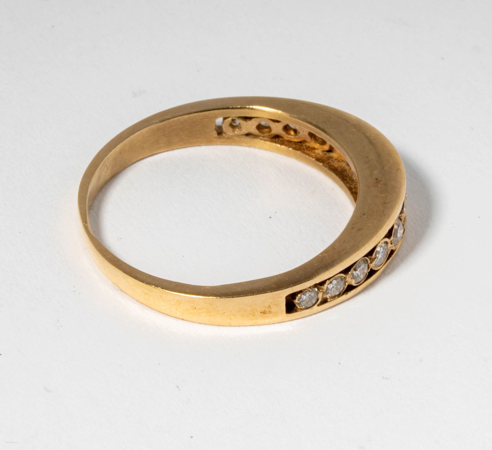 14 Karat Yellow Gold & Diamond, Pendant and Rings - 8