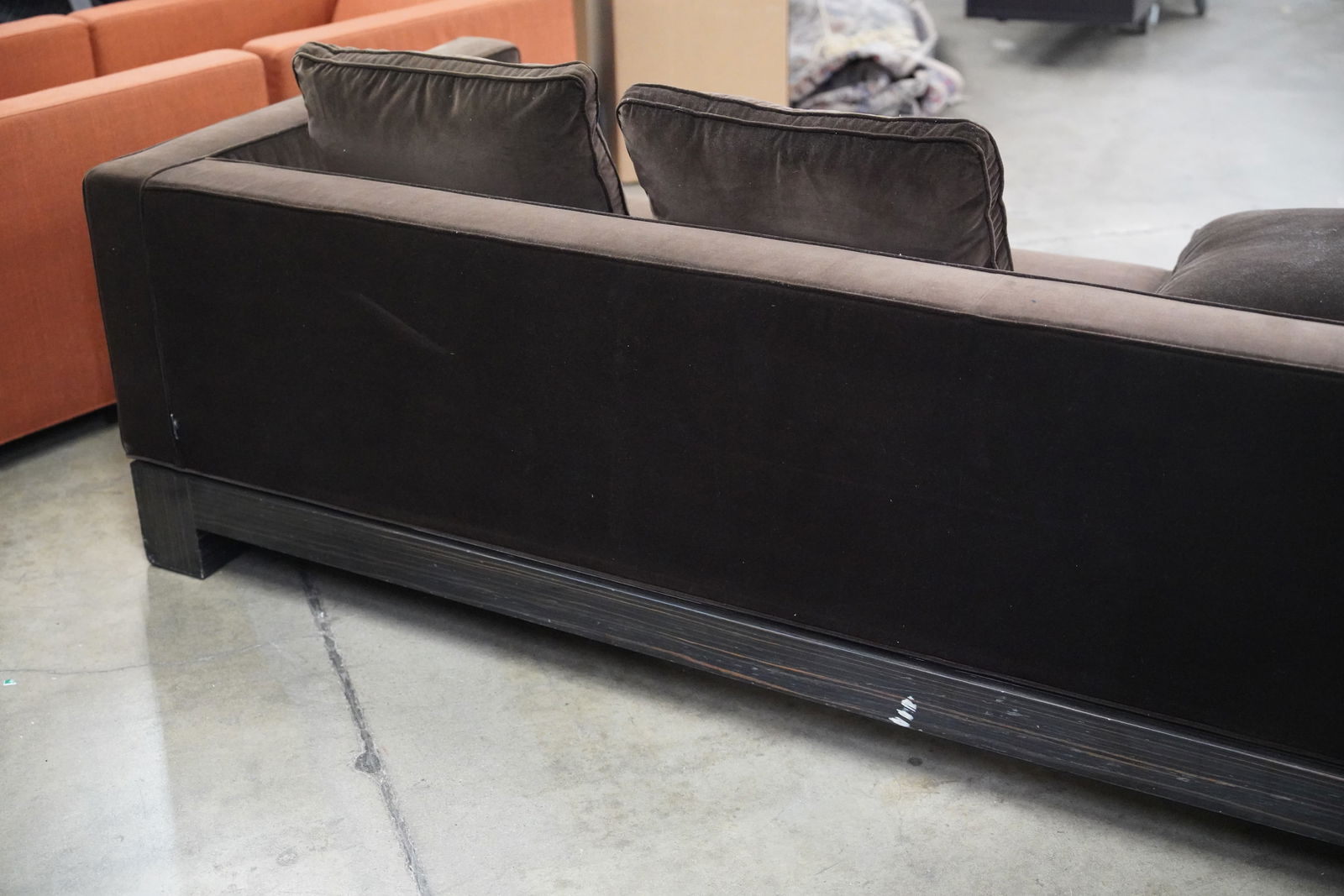 Minotti Macassar Ebony Sofa - 11