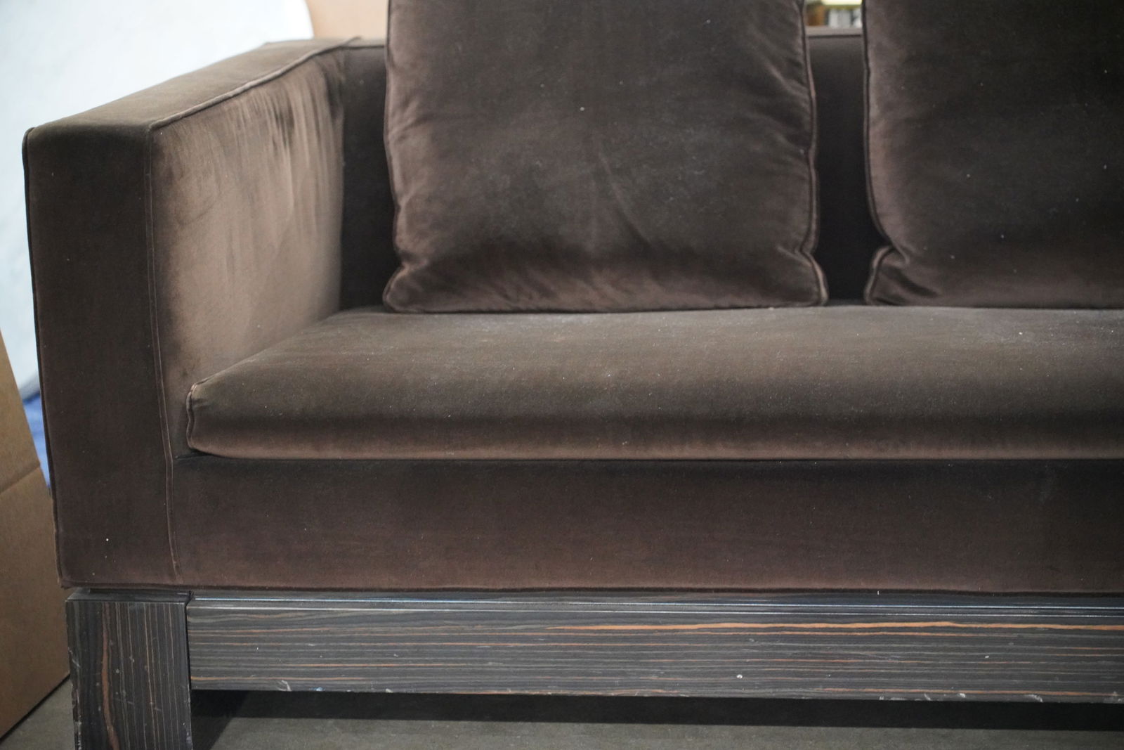 Minotti Macassar Ebony Sofa - 2